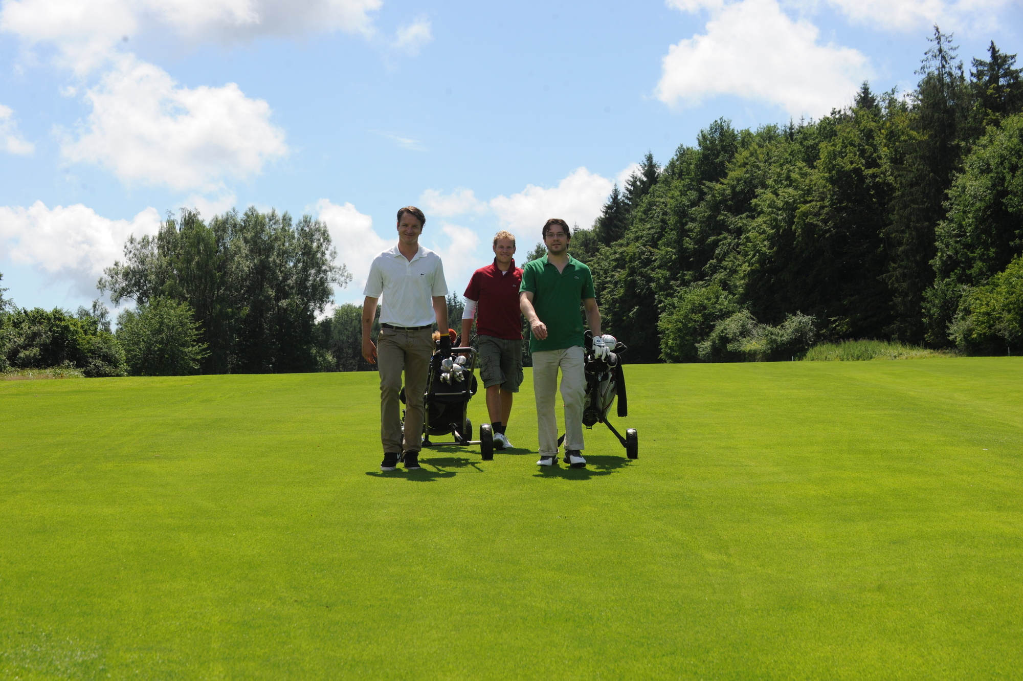 Dialog und ihre Vertriebspartner bei der jährlichen GolfTrophy, Foto: Dialog Lebensversicherungs-AG