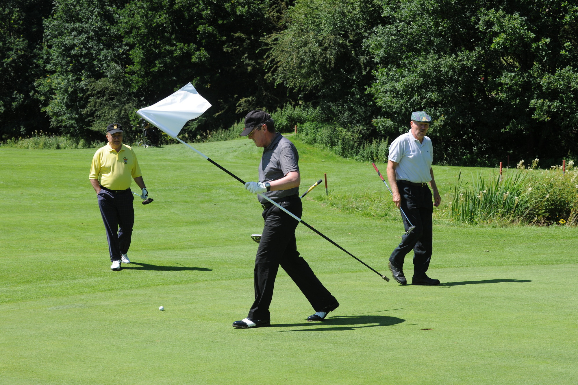 Dialog und ihre Vertriebspartner bei der jährlichen GolfTrophy, Foto: Dialog Lebensversicherungs-AG