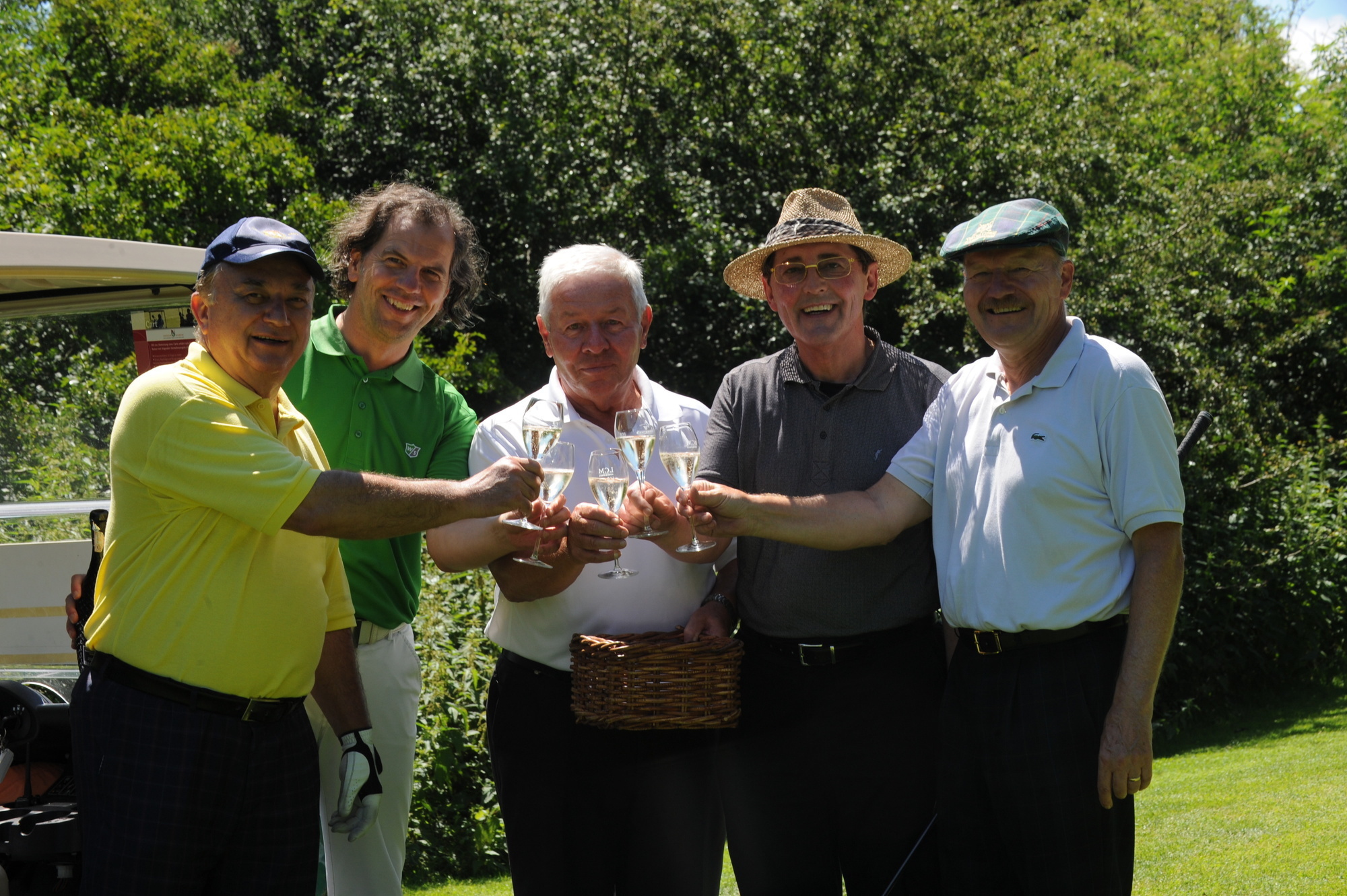 Dialog und ihre Vertriebspartner bei der jährlichen GolfTrophy, Foto: Dialog Lebensversicherungs-AG