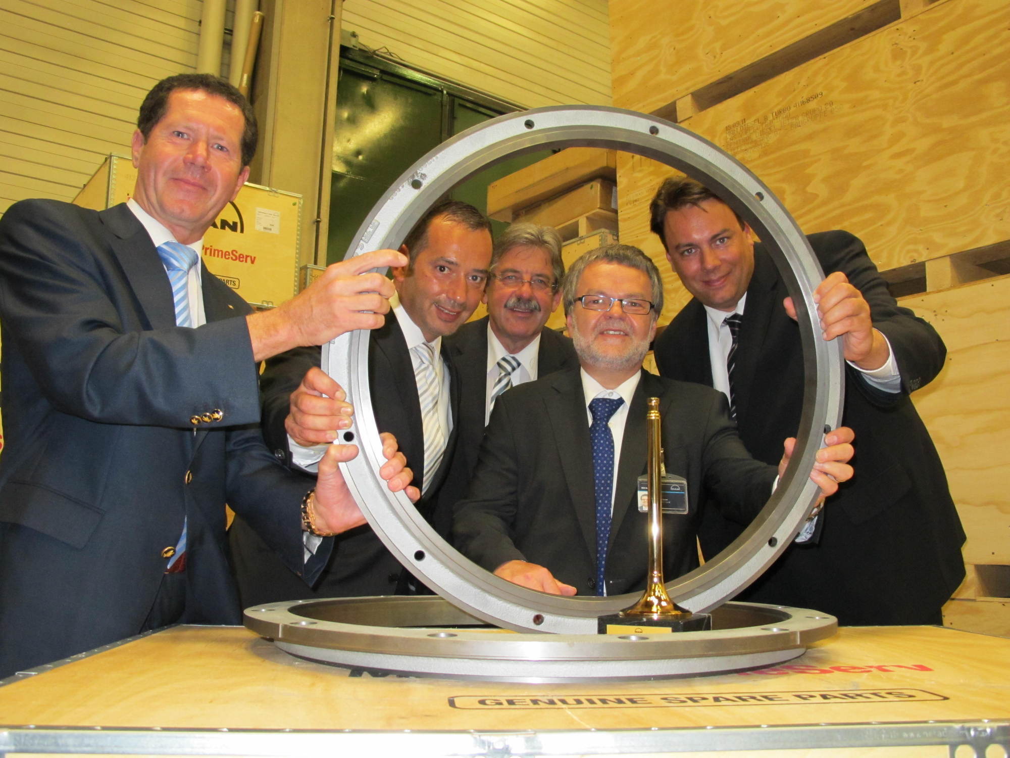 MAN PrimeServ verleiht den Qualitätsaward an die Gersthofer BLS, Foto: B4B SCHWABEN