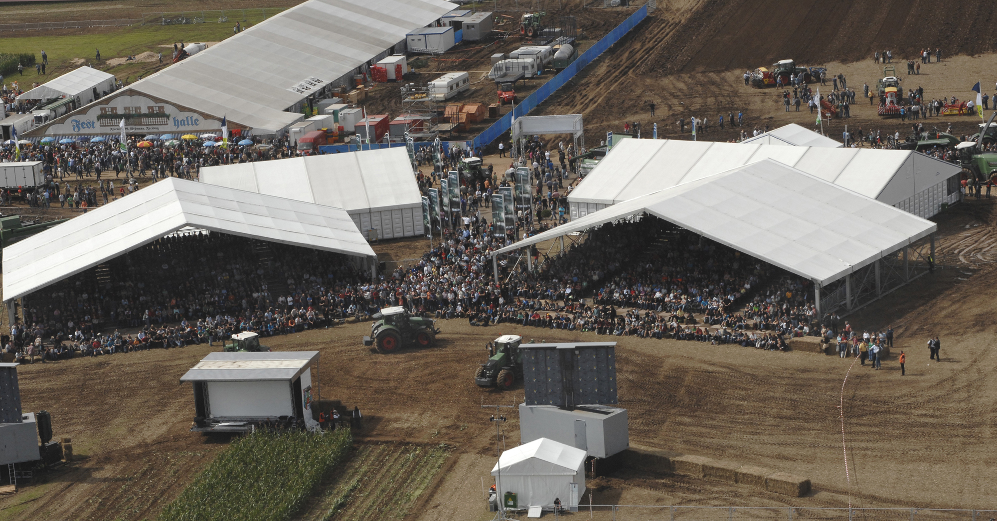Der AGCO/Fendt Feldtag in Wadenbrunn ist für viele Landwirte ein Muss. Foto: AGCO GmbH
