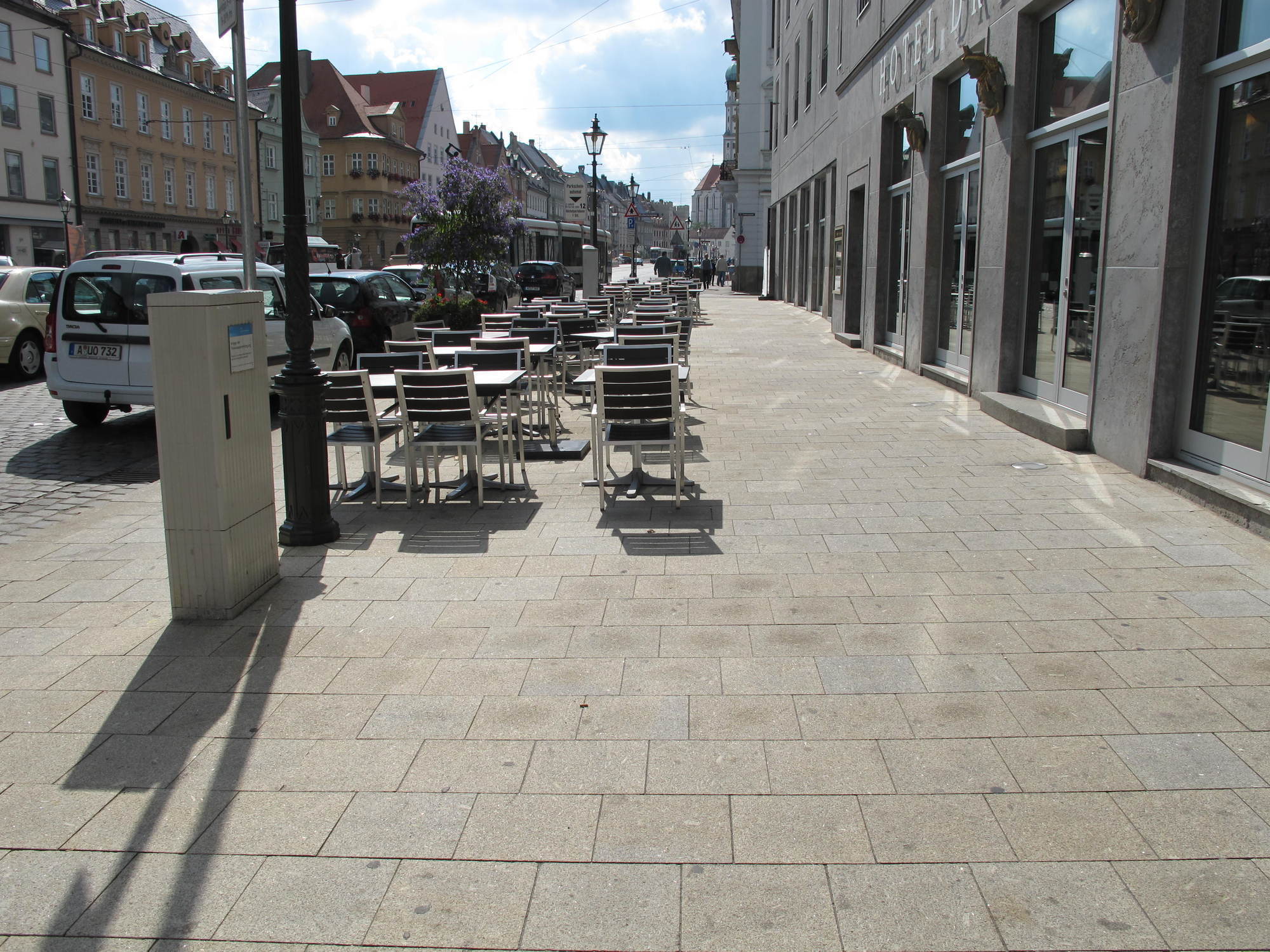 Der vierte Bauabschnitt in der Maxstraße startet wie geplant. B4B SCHWABEN