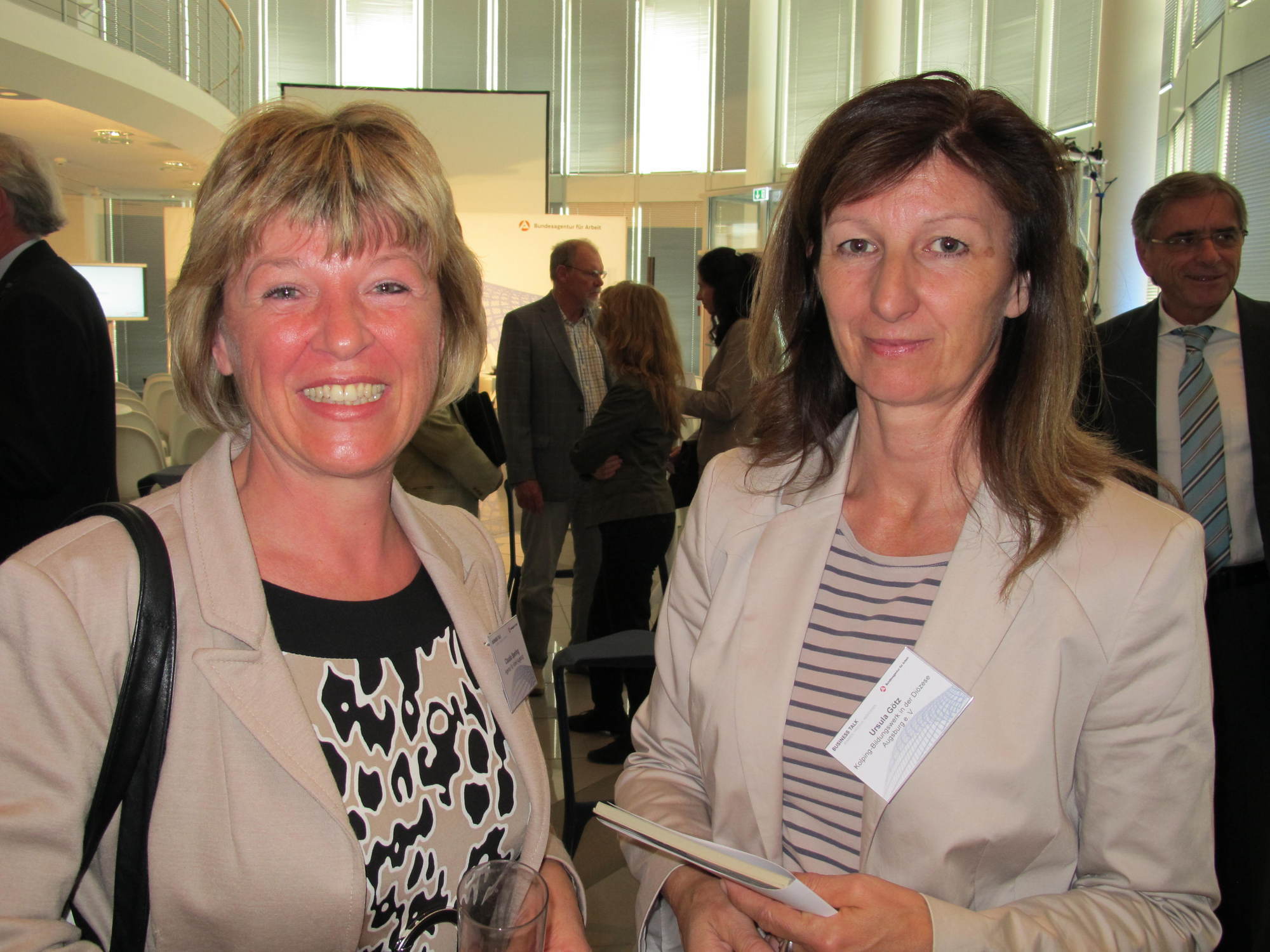 Der Business Talk der Agentur für Arbeit Augsburg zum Thema Fachkräfte aus dem Ausland, Foto: B4B SCHWABEN