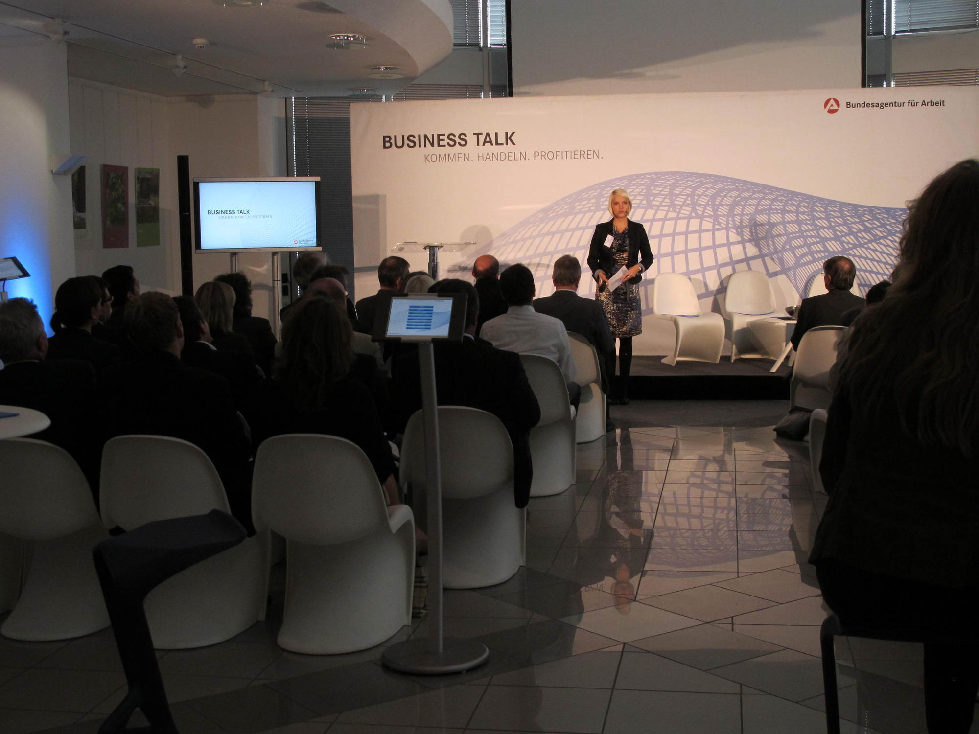 Der Business Talk der Agentur für Arbeit Augsburg zum Thema Fachkräfte aus dem Ausland, Foto: B4B SCHWABEN