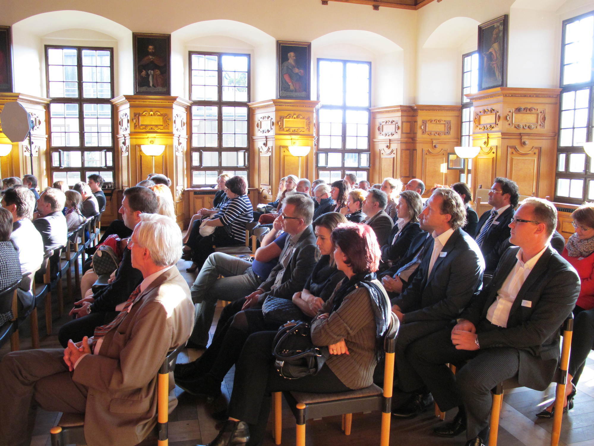 Viele deutsch-russischsprachige Selbstständige folgten der Einladung des Wirtschaftsreferats, Foto: B4B SCHWABEN