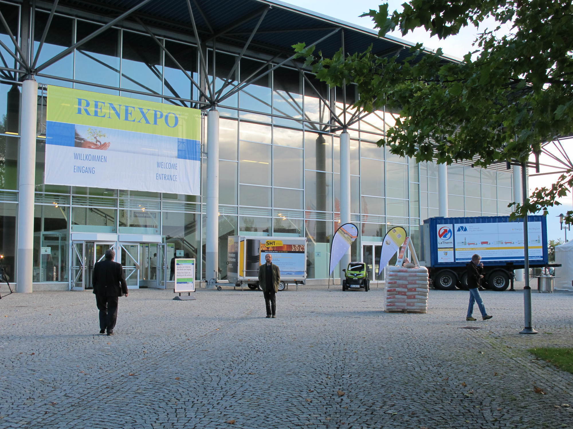 Die 13. RENEXPO® hat ihre Tore wieder in Augsburg geöffnet, Foto: B4B SCHWABEN