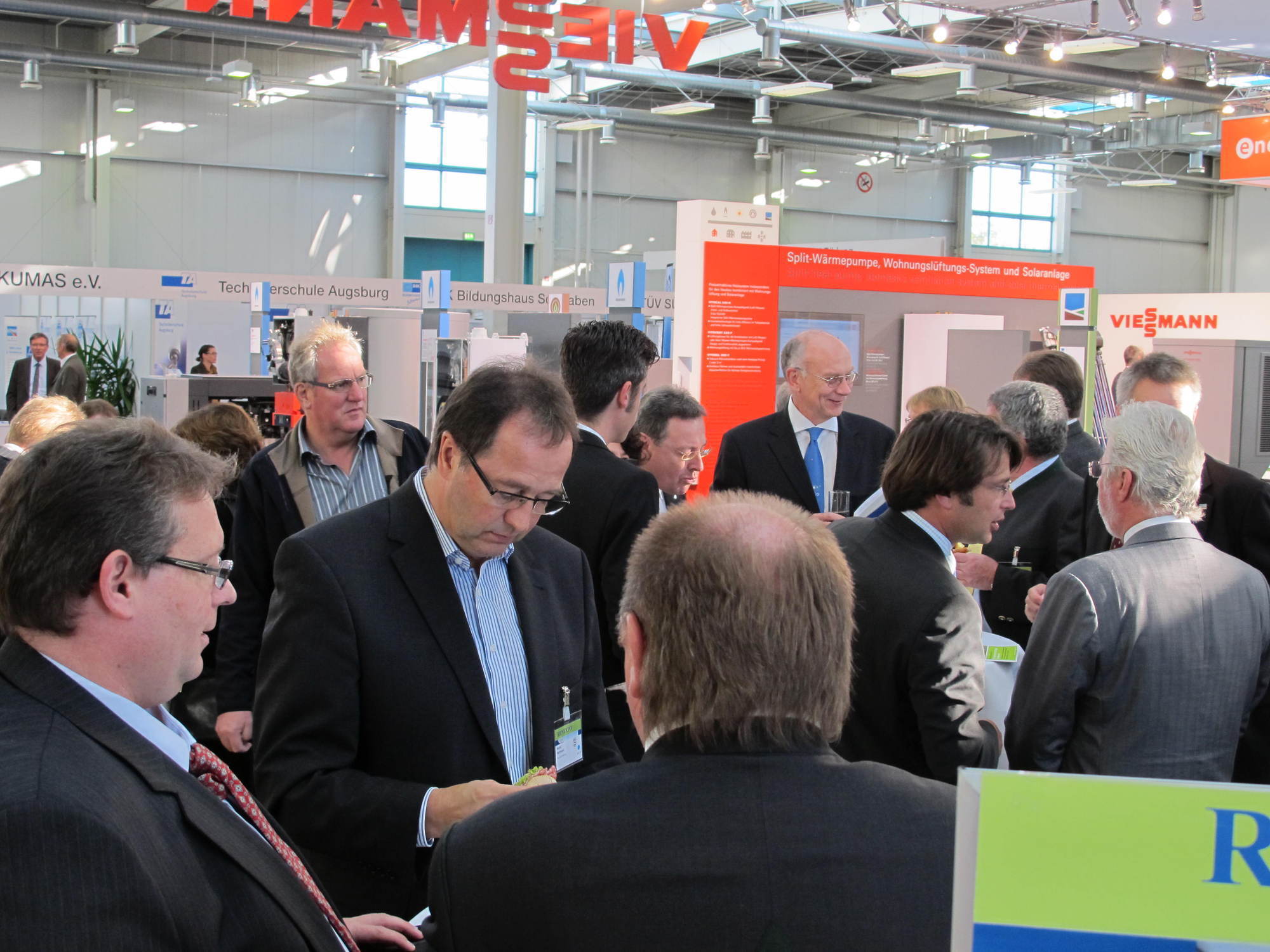 Die 13. RENEXPO® hat ihre Tore wieder in Augsburg geöffnet, Foto: B4B SCHWABEN