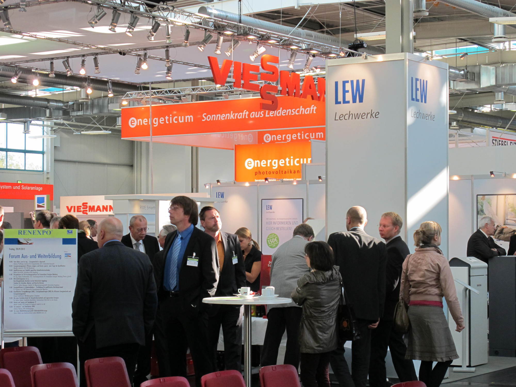 Die 13. RENEXPO® hat ihre Tore wieder in Augsburg geöffnet, Foto: B4B SCHWABEN