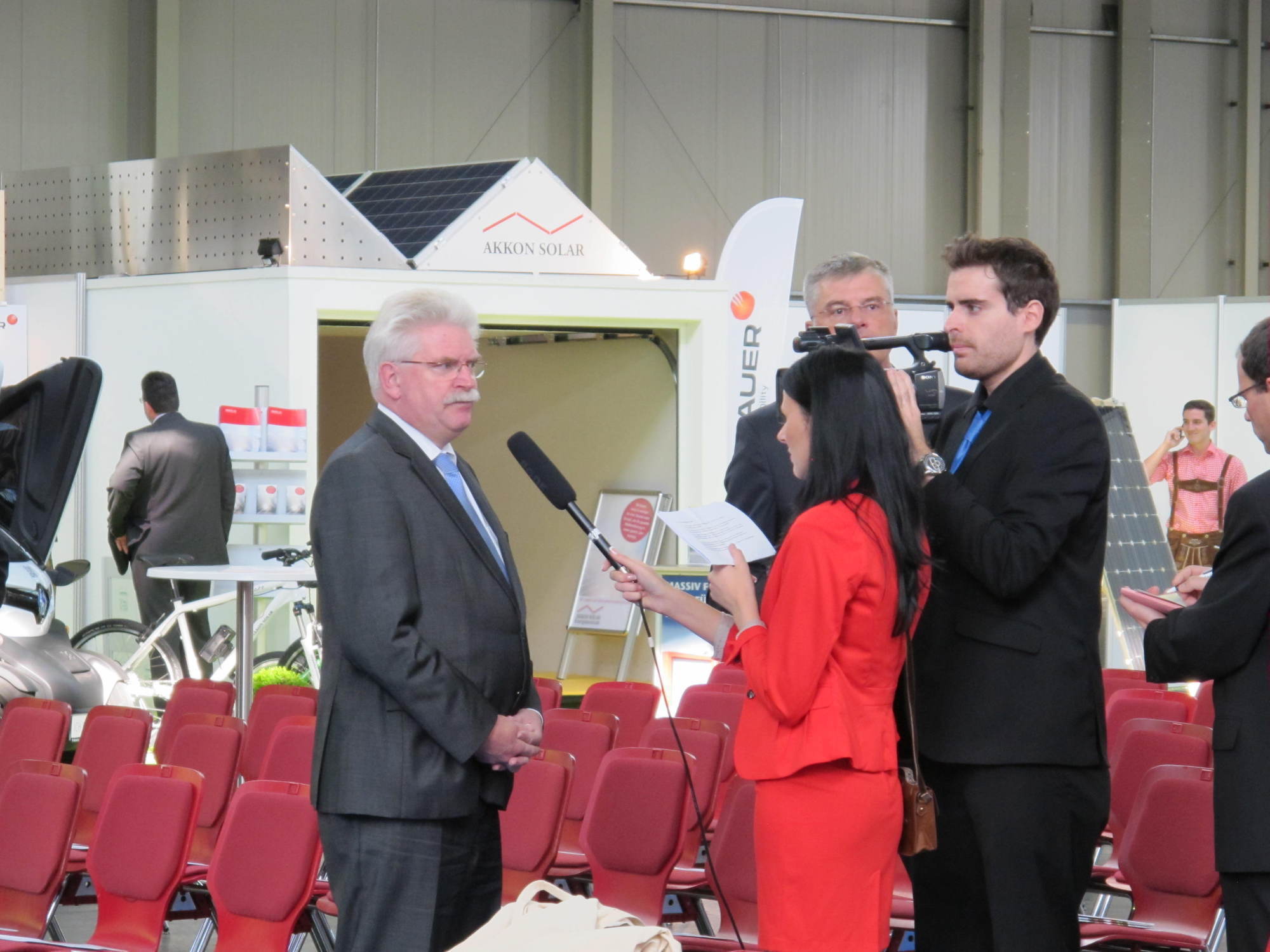 Die 13. RENEXPO® hat ihre Tore wieder in Augsburg geöffnet, Foto: B4B SCHWABEN