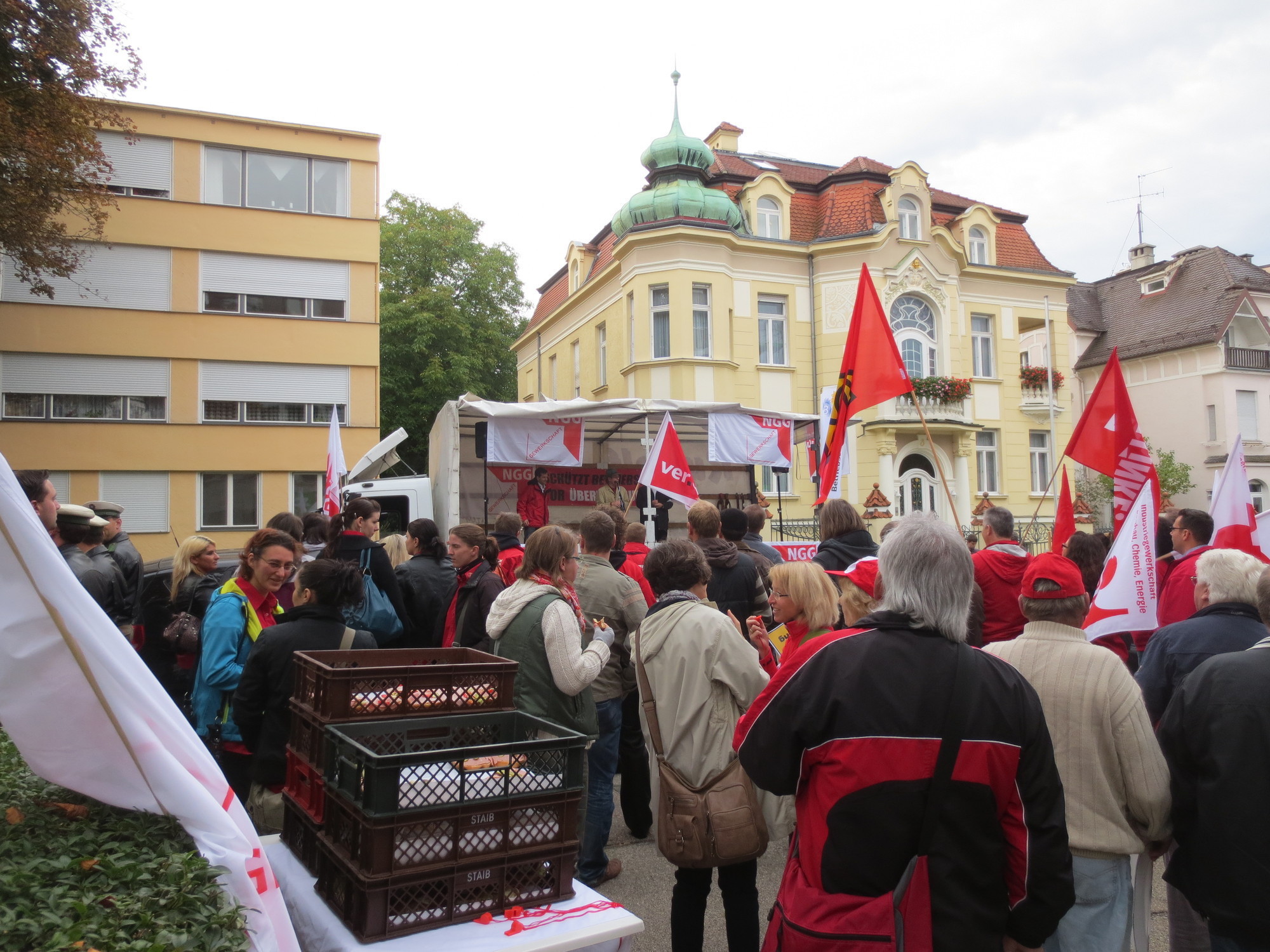 Im Augsburger Arbeitsgericht fiel heute das Urteil im IHLE Prozess. Foto: B4B SCHWABEN