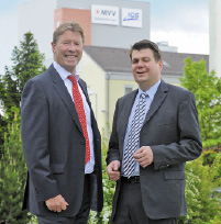 Heinz Mergel und Holger Amberg von IGS. Bild: IGS