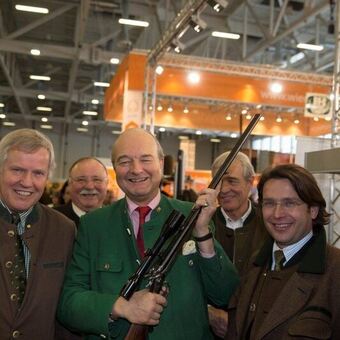 Die JAGEN UND FISCHEN 2013 lockte wieder mehr als 21.000 Besucher in die Messe Augsburg, Foto: Messe Augsburg