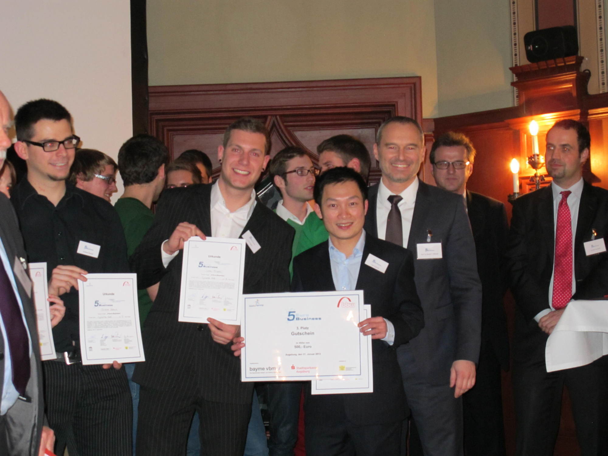 5-Euro-Business Siegerehrung im Kurhaus Göggingen in Augsburg, Foto: B4B SCHWABEN