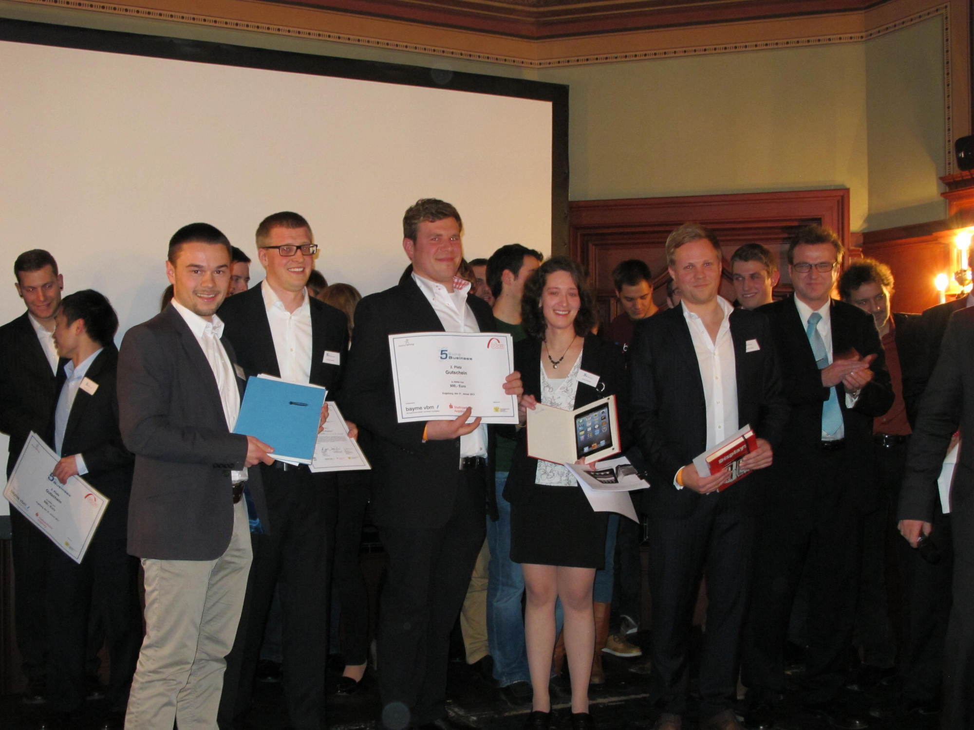 5-Euro-Business Siegerehrung im Kurhaus Göggingen in Augsburg, Foto: B4B SCHWABEN