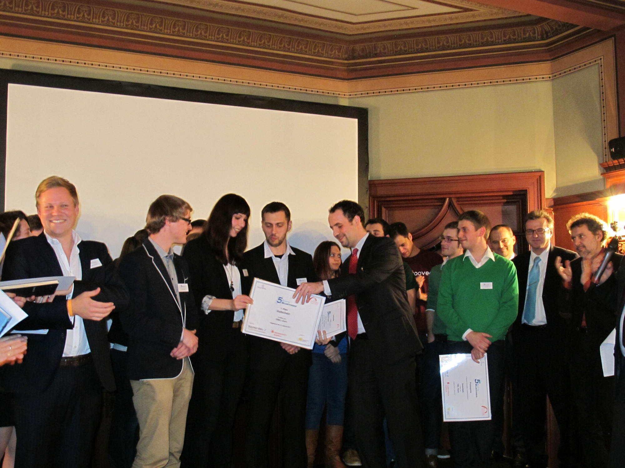 5-Euro-Business Siegerehrung im Kurhaus Göggingen in Augsburg, Foto: B4B SCHWABEN