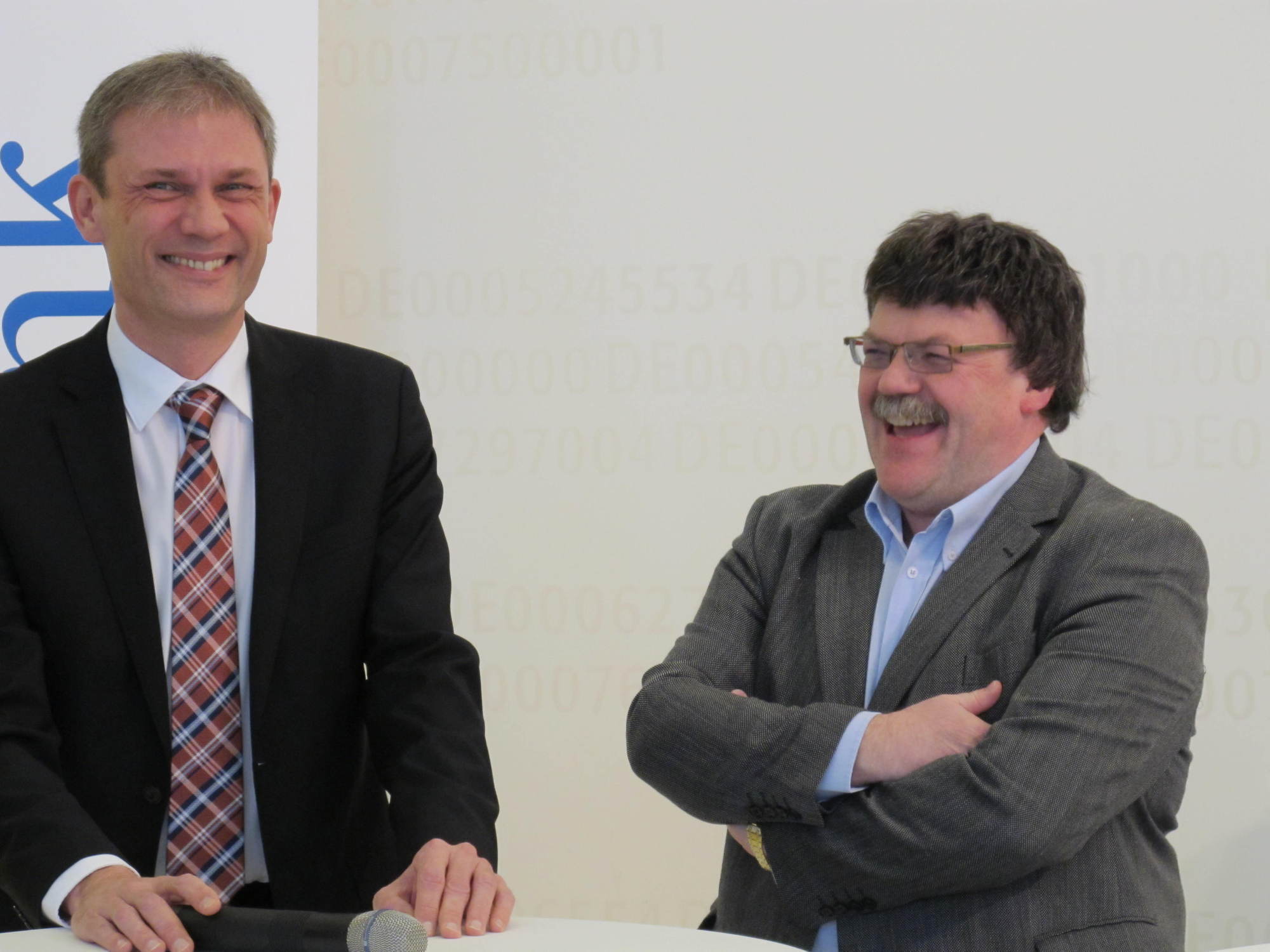 Gleich zwei neue Nachrichten verkündeten die Augsburger Panther bei der Augsburger Aktienbank, Foto: B4B SCHWABEN