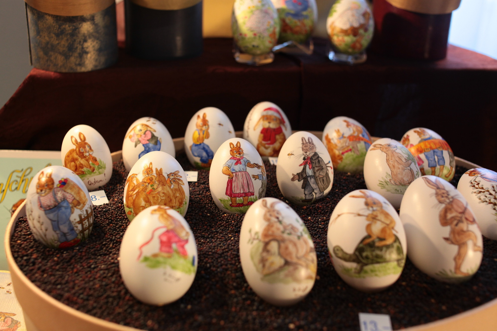 Der zehnte Aichacher Ostermarkt lockt Besucher