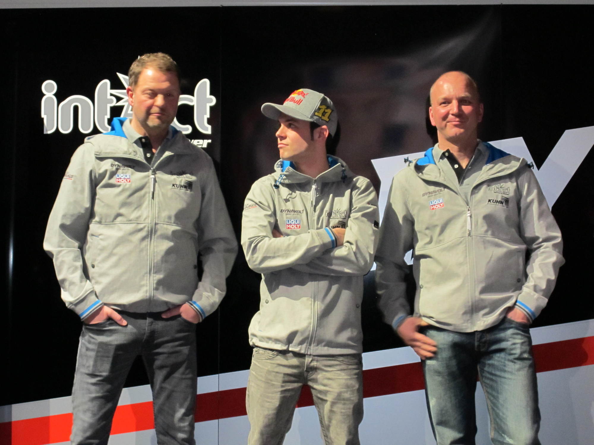 Sandro Cortese präsentiert sein Moto2-Team bei Keckeisen, Foto: B4B SCHWABEN