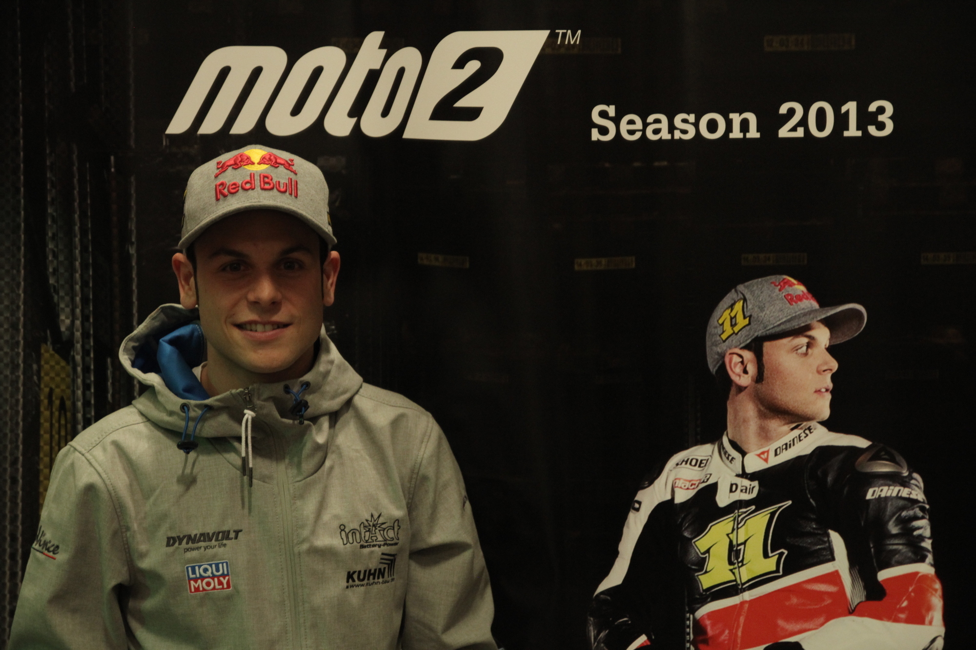 Sandro Cortese präsentiert sein Moto2-Team bei Keckeisen, Foto: B4B SCHWABEN