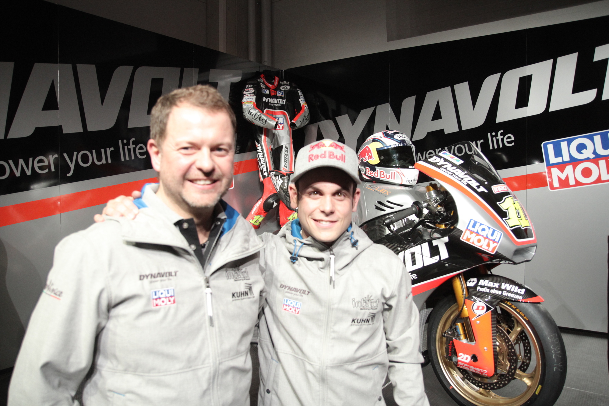 Sandro Cortese präsentiert sein Moto2-Team bei Keckeisen, Foto: B4B SCHWABEN