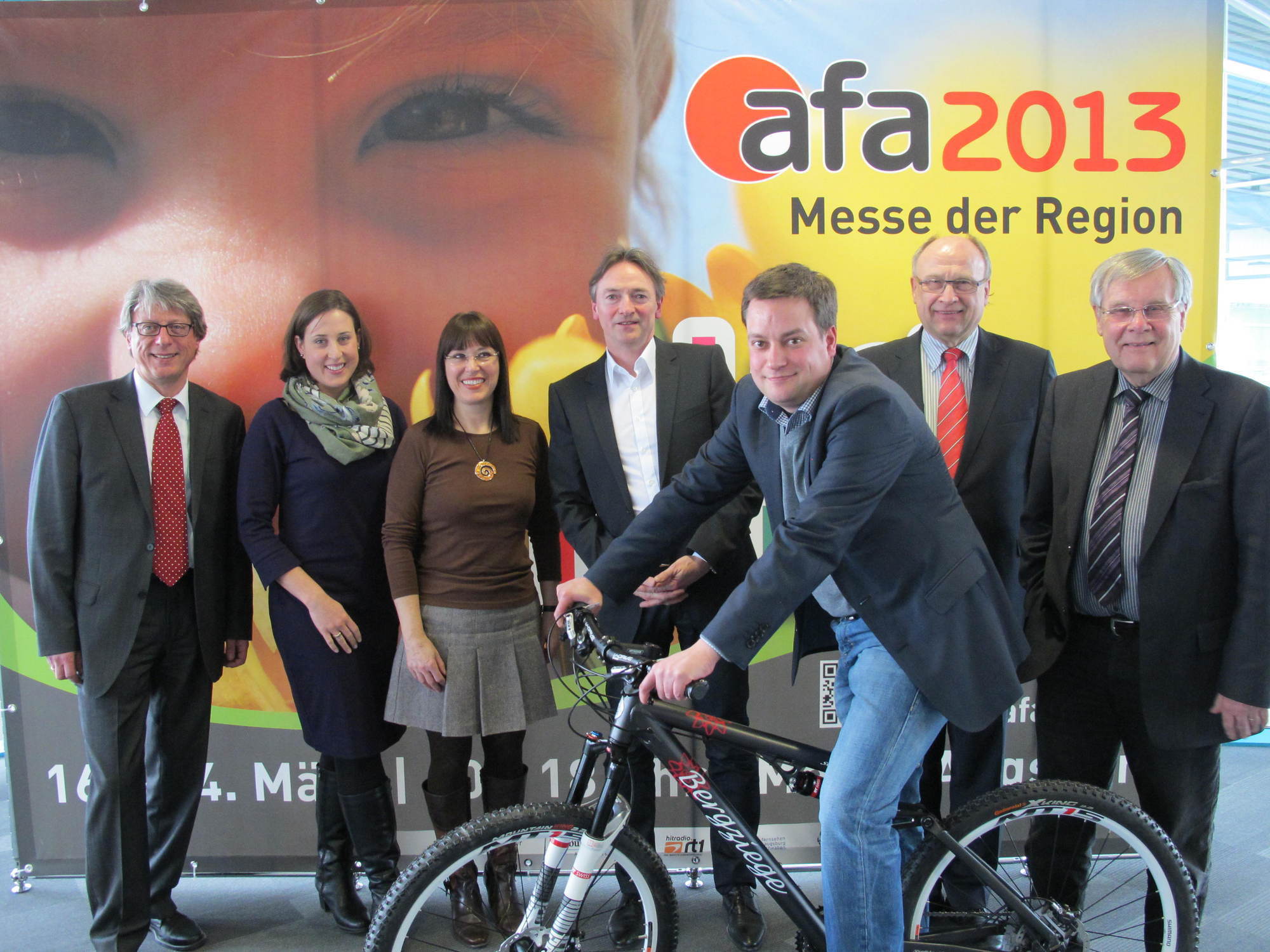 Dieter Apprich, Kerstin Zoch, Silvia Zinnecker, Winfried Forster, Alexander Durz, Hermann und Heiko Könicke, Foto: B4B SCHWABEN