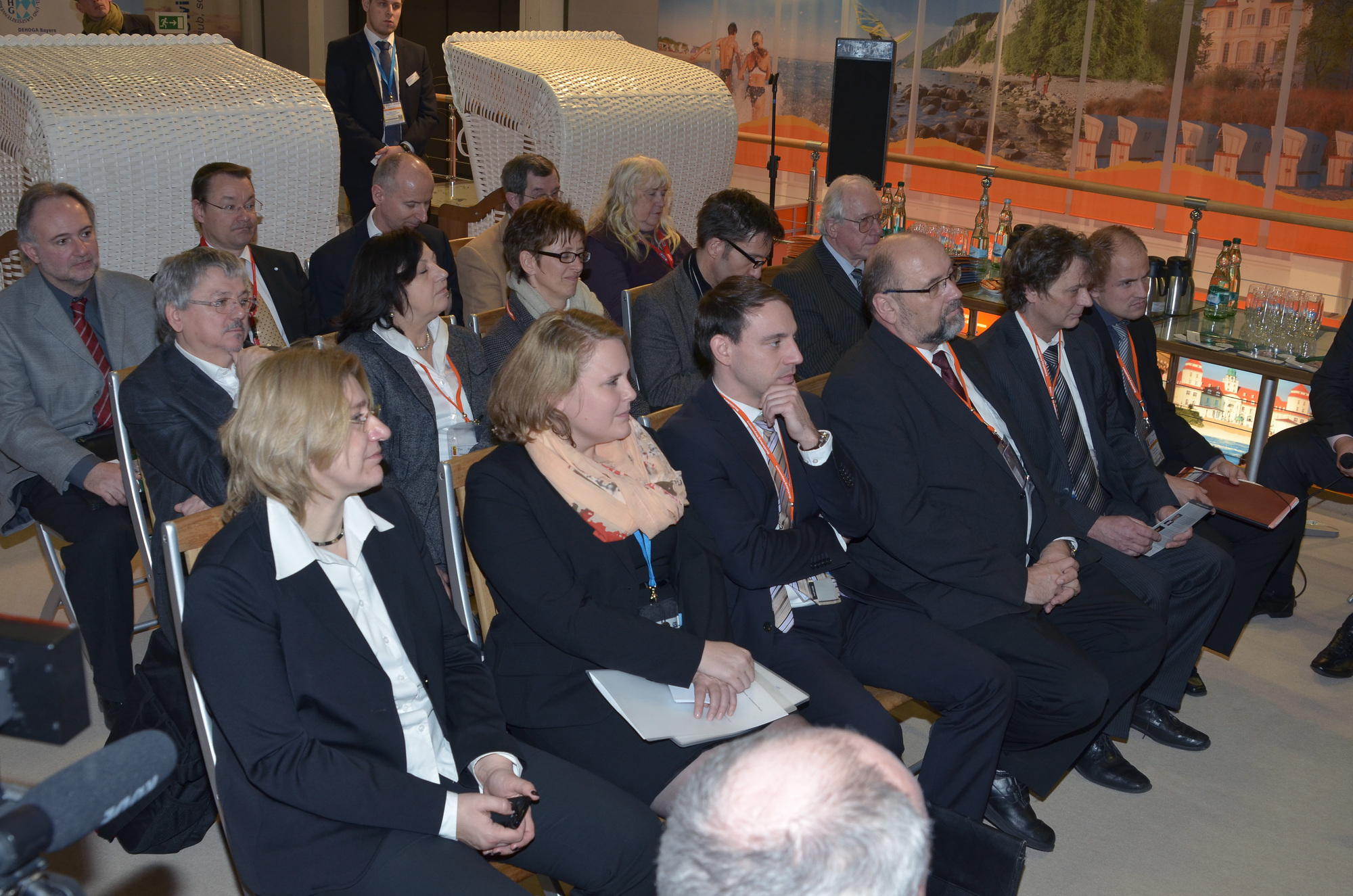 Bayerns Wirtschaftsstaatssekretärin Katja Hessel besucht den Tourismusverband Allgäu/Bayerisch-Schwaben auf der ITB, Foto: bytm