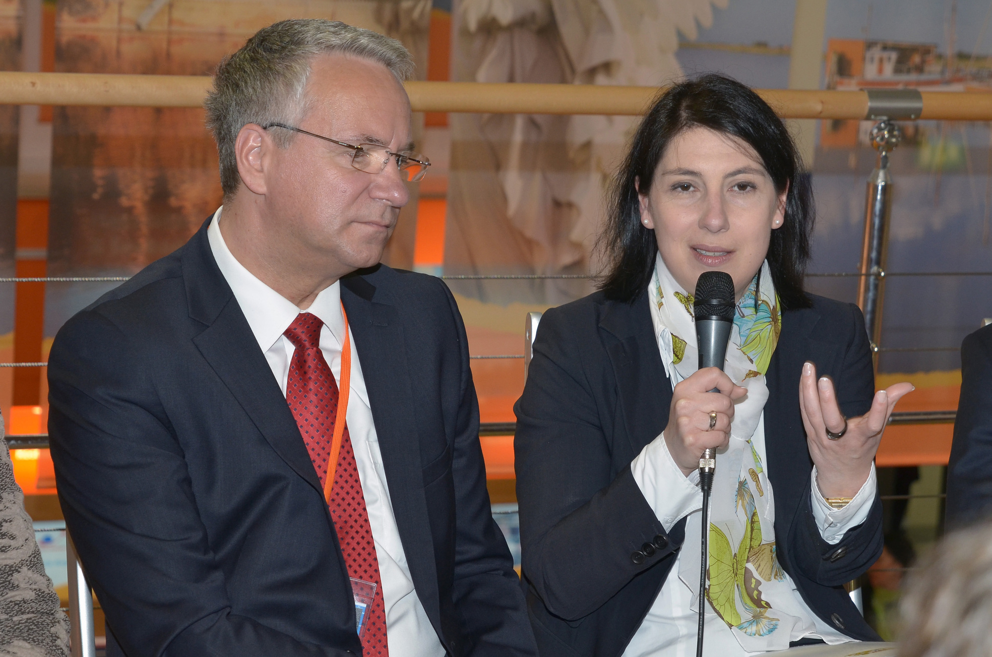 Bayerns Wirtschaftsstaatssekretärin Katja Hessel besucht den Tourismusverband Allgäu/Bayerisch-Schwaben auf der ITB, Foto: bytm