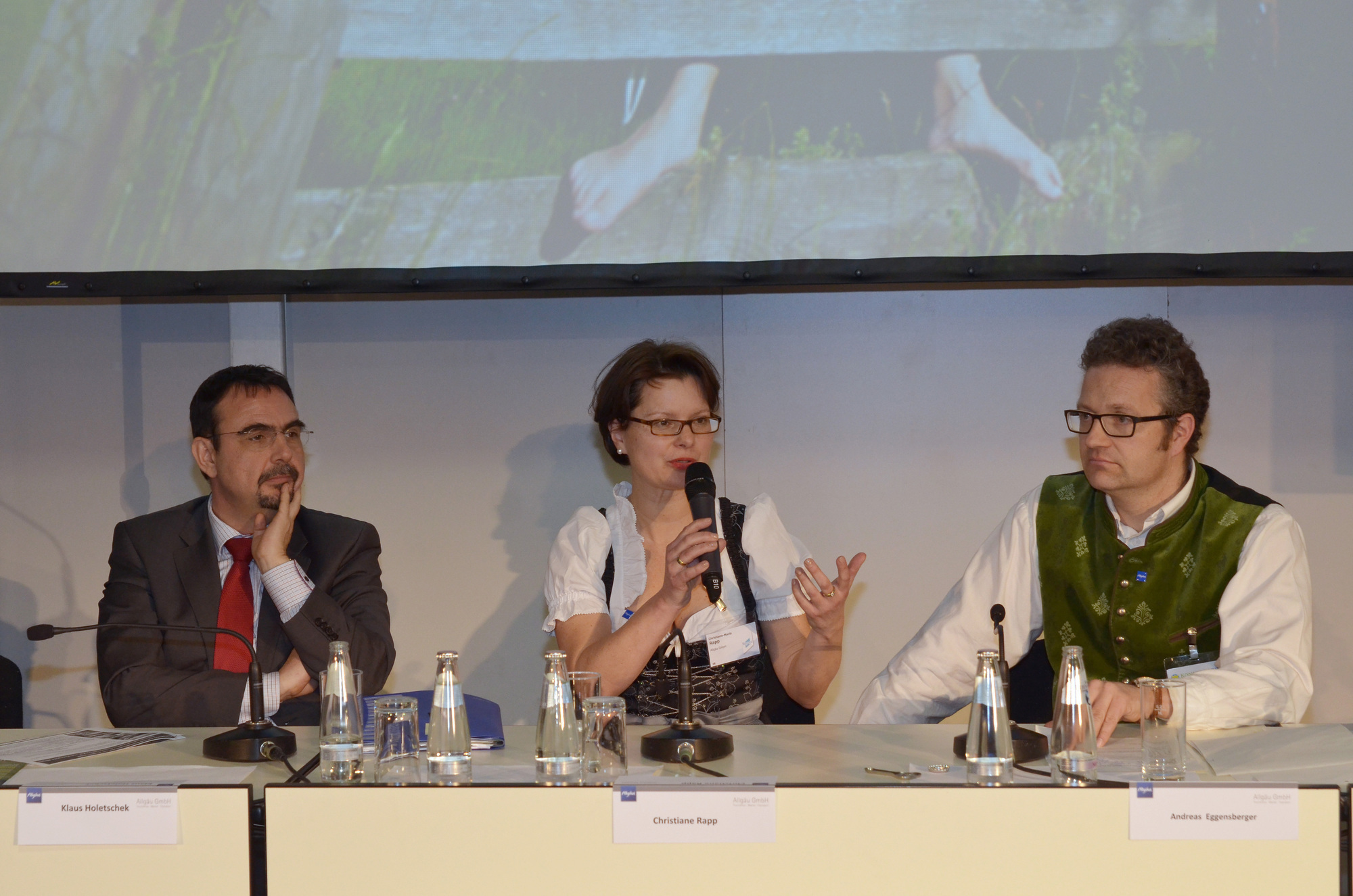 Bayerns Wirtschaftsstaatssekretärin Katja Hessel besucht den Tourismusverband Allgäu/Bayerisch-Schwaben auf der ITB, Foto: bytm
