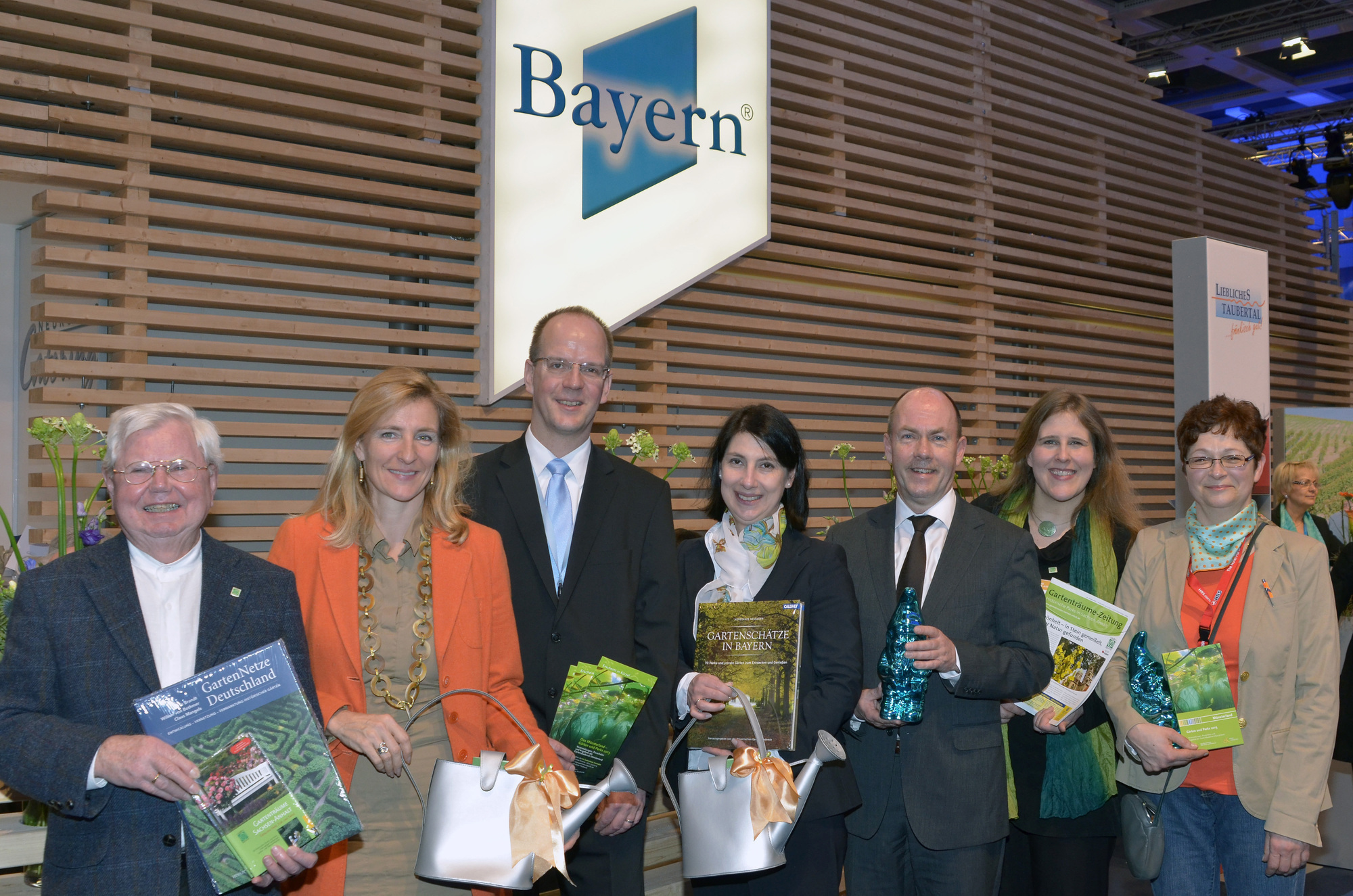 Bayerns Wirtschaftsstaatssekretärin Katja Hessel besucht den Tourismusverband Allgäu/Bayerisch-Schwaben auf der ITB, Foto: bytm