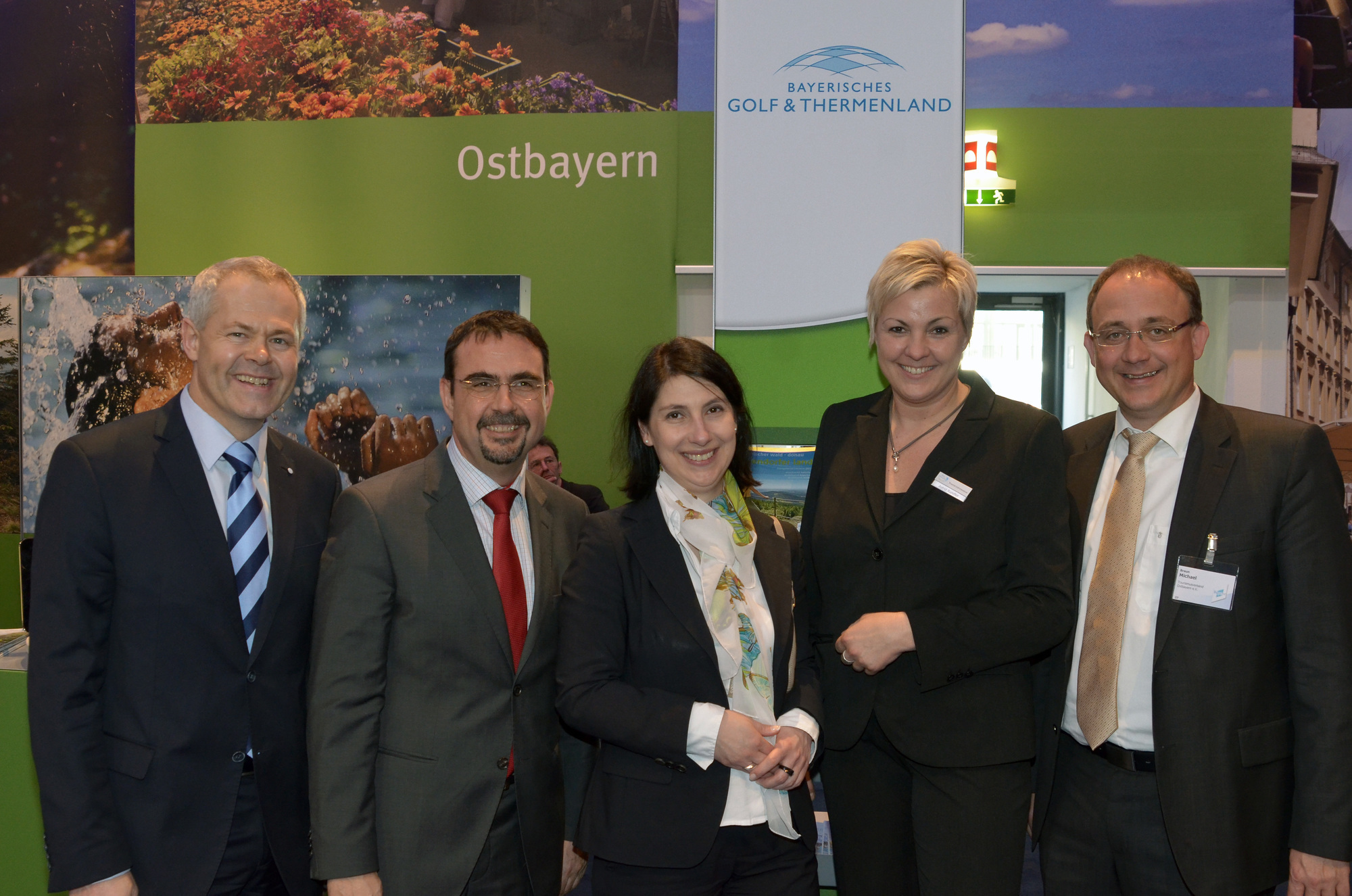 Bayerns Wirtschaftsstaatssekretärin Katja Hessel besucht den Tourismusverband Allgäu/Bayerisch-Schwaben auf der ITB, Foto: bytm