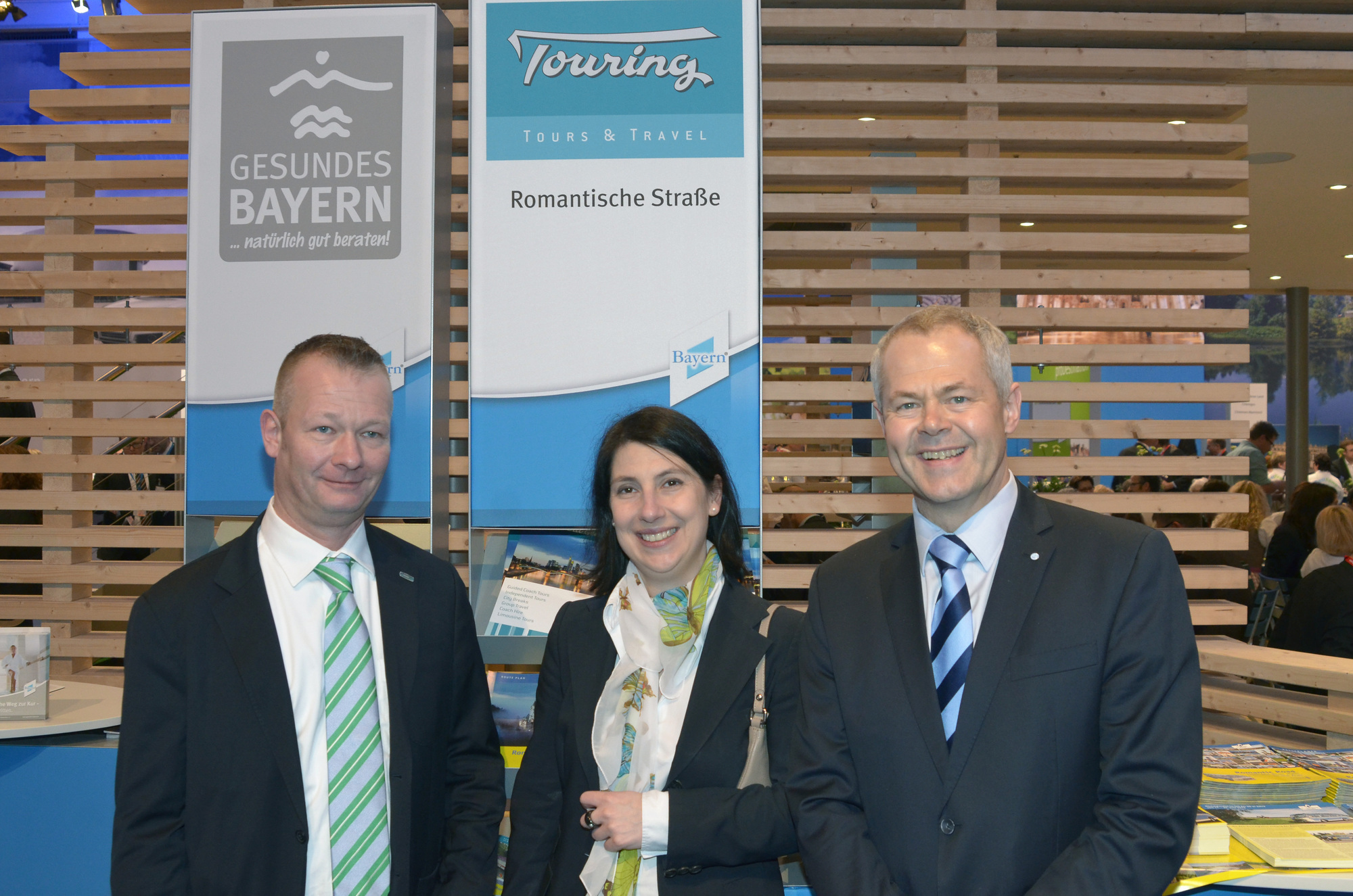 Bayerns Wirtschaftsstaatssekretärin Katja Hessel besucht den Tourismusverband Allgäu/Bayerisch-Schwaben auf der ITB, Foto: bytm