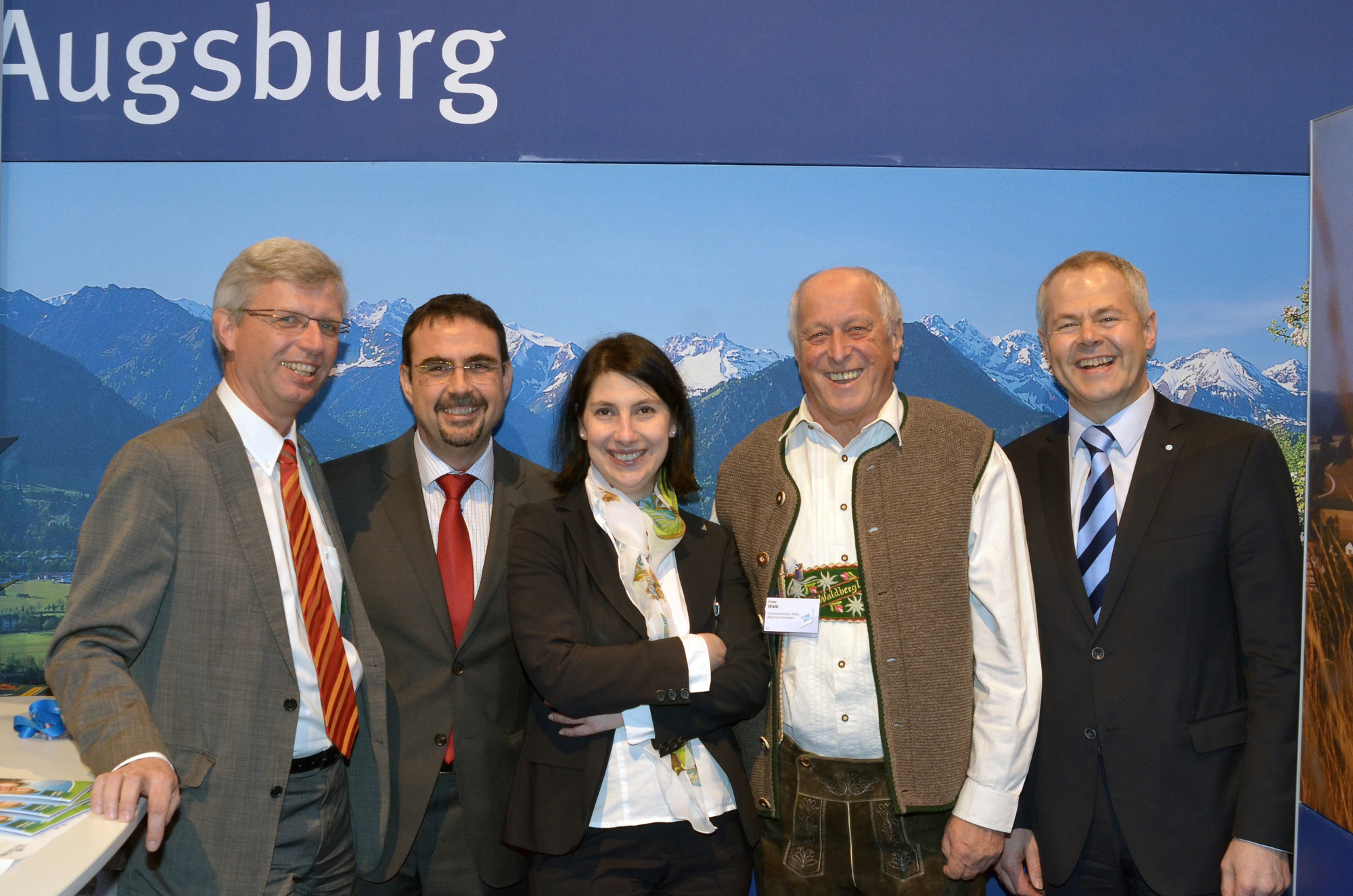 Bayerns Wirtschaftsstaatssekretärin Katja Hessel besucht den Tourismusverband Allgäu/Bayerisch-Schwaben auf der ITB, Foto: bytm