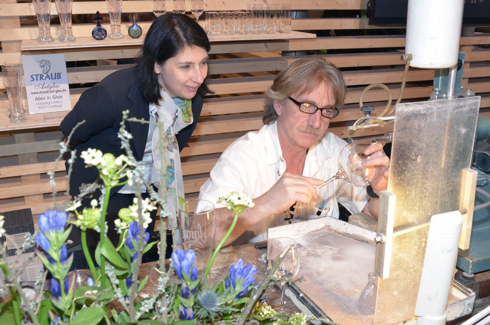 Bayerns Wirtschaftsstaatssekretärin Katja Hessel besucht den Tourismusverband Allgäu/Bayerisch-Schwaben auf der ITB, Foto: bytm