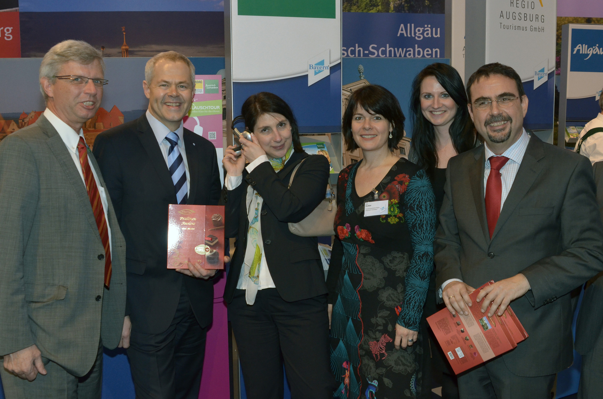 Klaus Holetschek, Franziska Pfennig, Ute Rotter, Katja Hessel, Ulrich Brandl, Bernhard Joachim, Foto: bytm