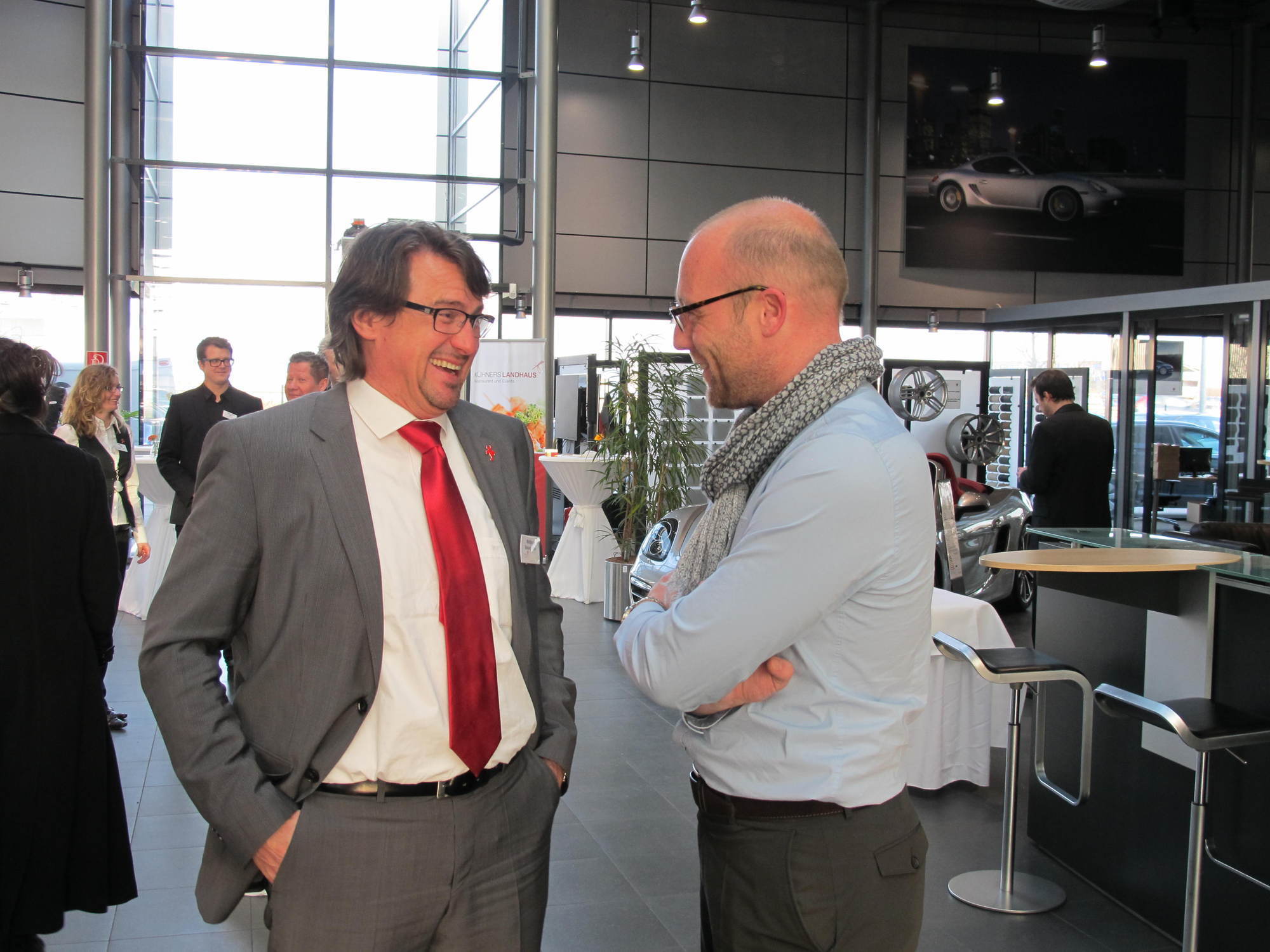 AUGUSTA Personaldienstleister lud zum 11. Personalentscheider Netzwerktreffen ins Porsche Zentrum Augsburg, Foto: B4B SCHWABEN
