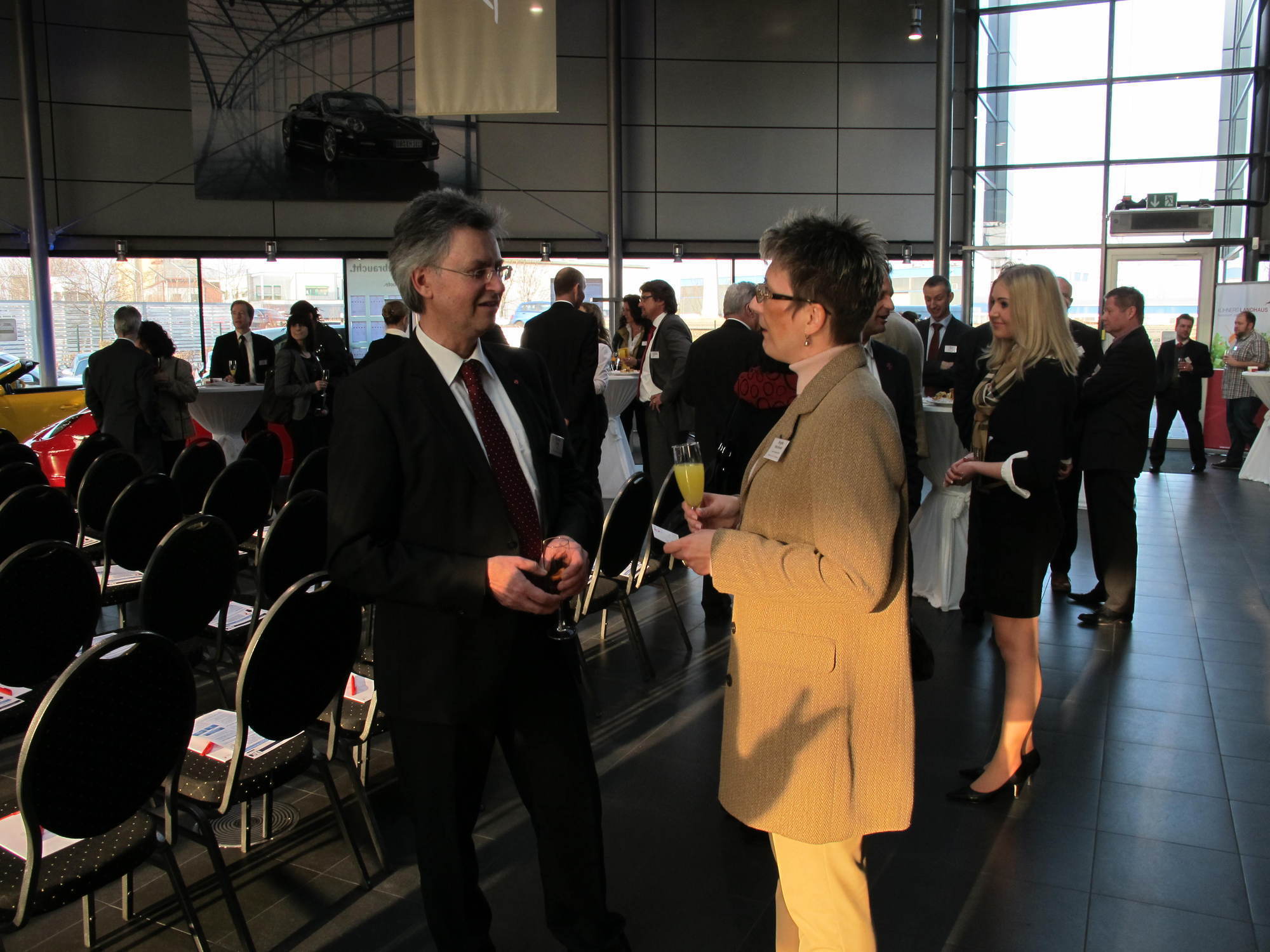 AUGUSTA Personaldienstleister lud zum 11. Personalentscheider Netzwerktreffen ins Porsche Zentrum Augsburg, Foto: B4B SCHWABEN