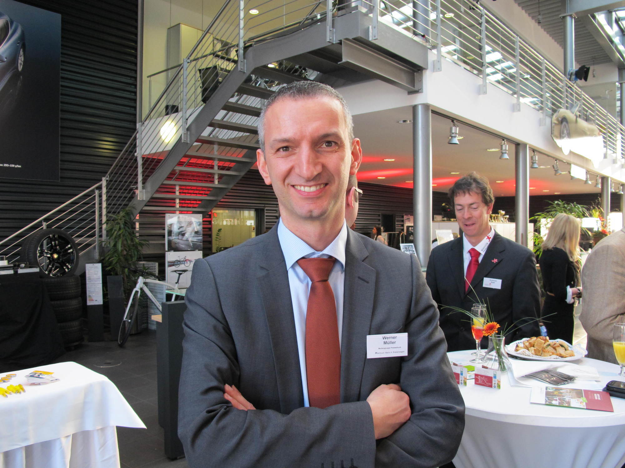 AUGUSTA Personaldienstleister lud zum 11. Personalentscheider Netzwerktreffen ins Porsche Zentrum Augsburg, Foto: B4B SCHWABEN