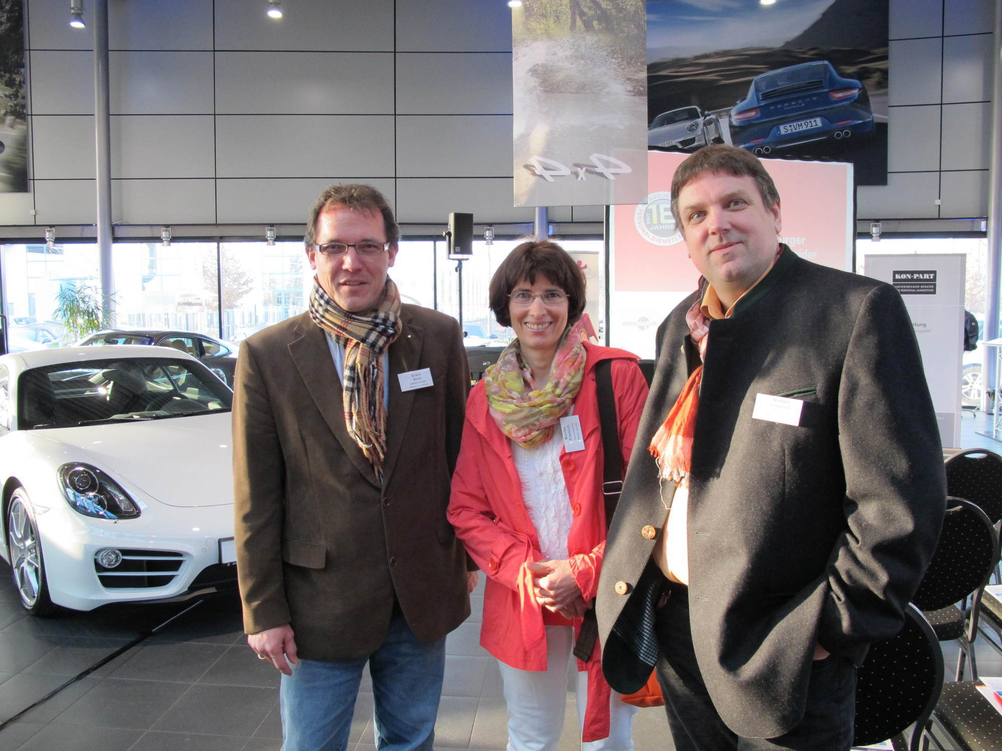 AUGUSTA Personaldienstleister lud zum 11. Personalentscheider Netzwerktreffen ins Porsche Zentrum Augsburg, Foto: B4B SCHWABEN
