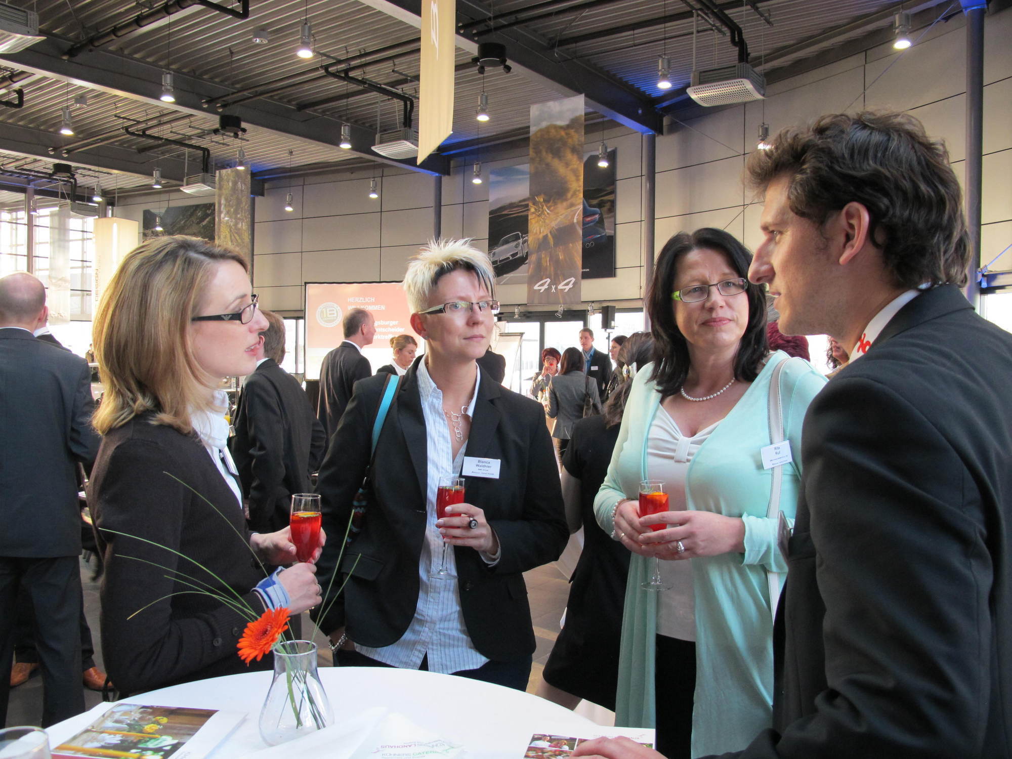 AUGUSTA Personaldienstleister lud zum 11. Personalentscheider Netzwerktreffen ins Porsche Zentrum Augsburg, Foto: B4B SCHWABEN
