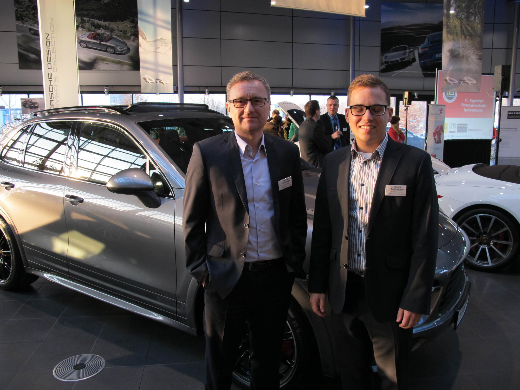AUGUSTA Personaldienstleister lud zum 11. Personalentscheider Netzwerktreffen ins Porsche Zentrum Augsburg, Foto: B4B SCHWABEN