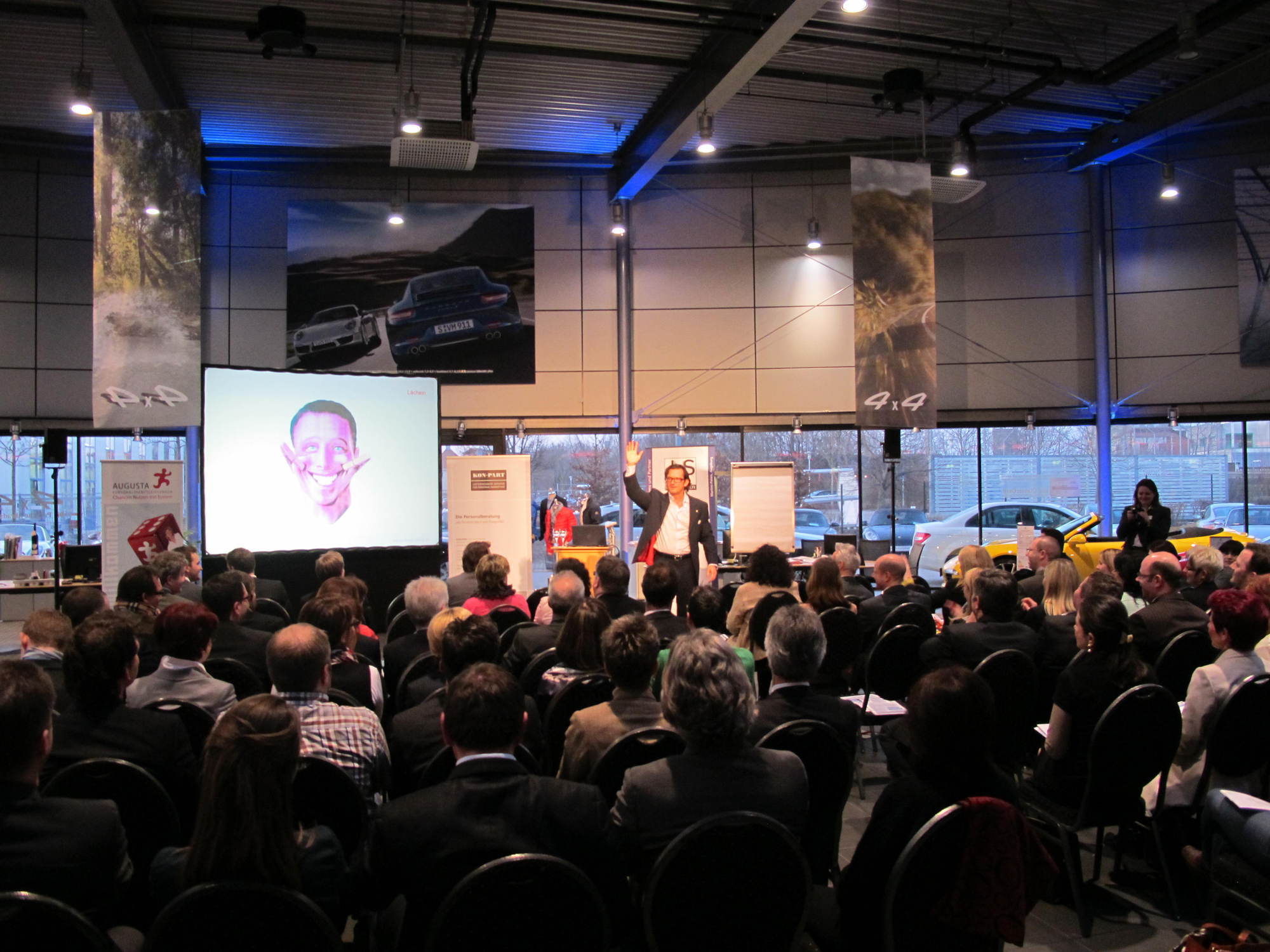 AUGUSTA Personaldienstleister lud zum 11. Personalentscheider Netzwerktreffen ins Porsche Zentrum Augsburg, Foto: B4B SCHWABEN
