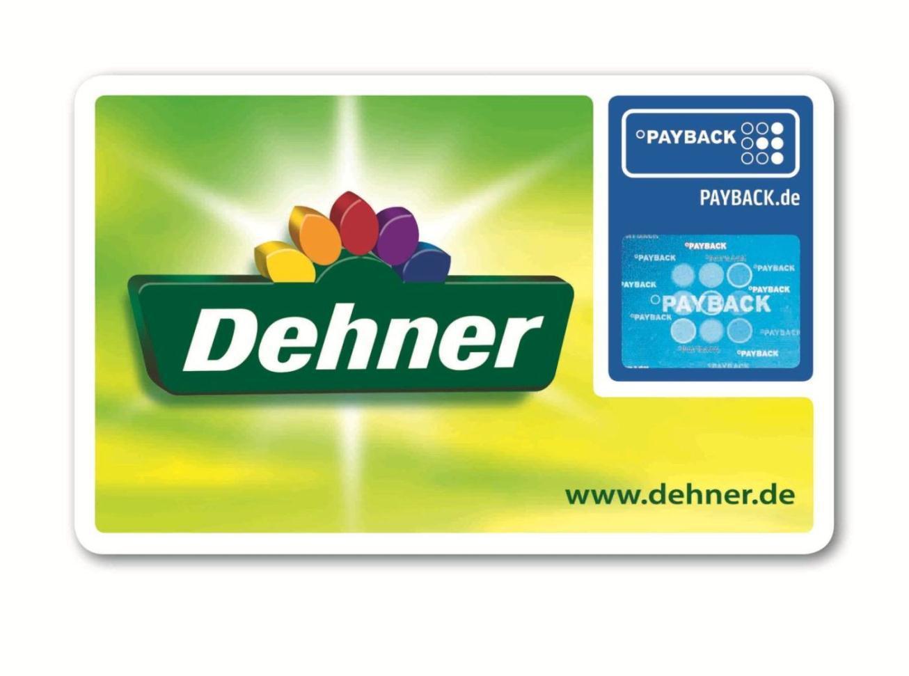 Die neue PAYBACK Karte im Dehner-Design ist ab sofort in allen Dehner-Filialen erhältlich. Foto: Dehner