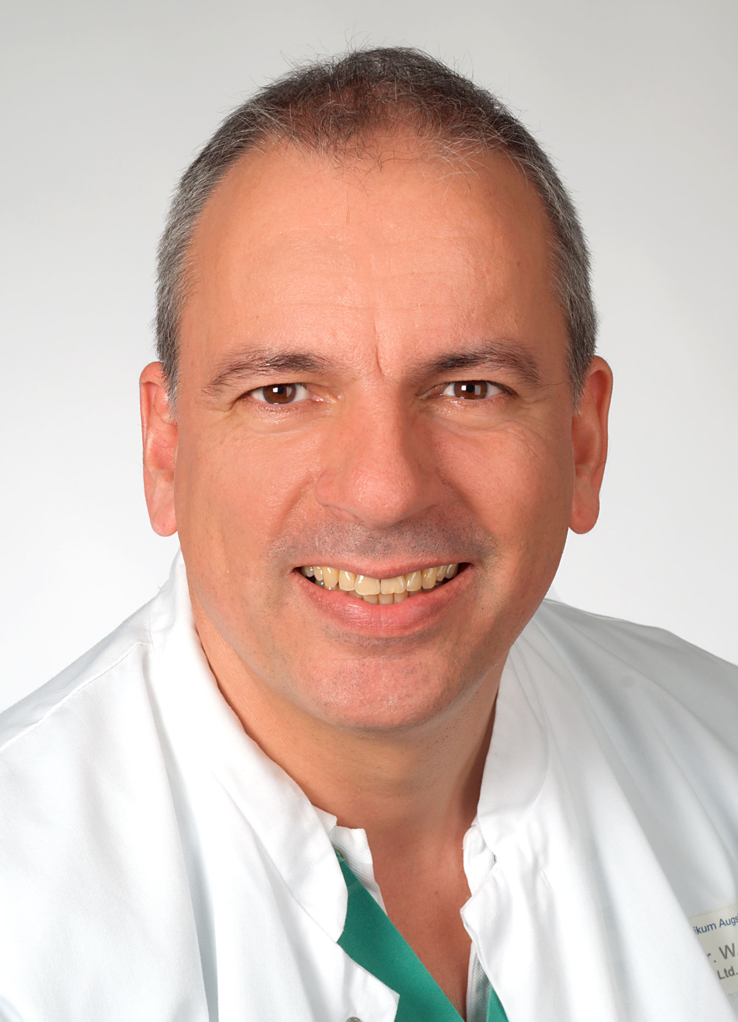 Dr. Wilfried Schenk, Leitender Oberarzt der II. Klinik für Kinder und Jugendliche an der Kinderklinik Augsburg, Foto: Klinikum