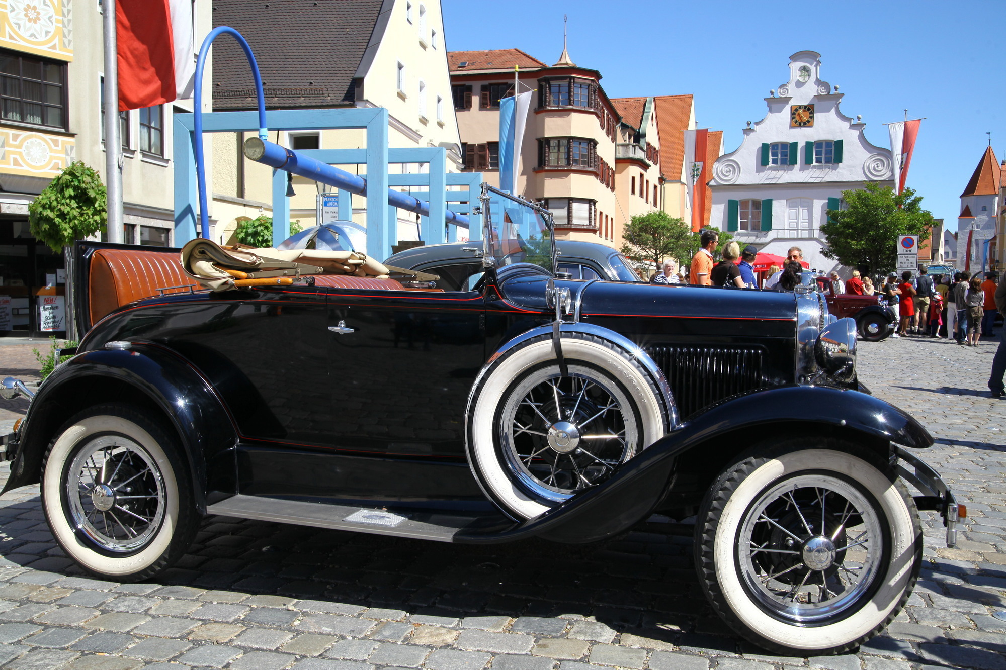 Oldtimerliebhaber sollten sich diese Fahrzeugausstellung nicht entgehen lassen, Foto: Stadt Aichach