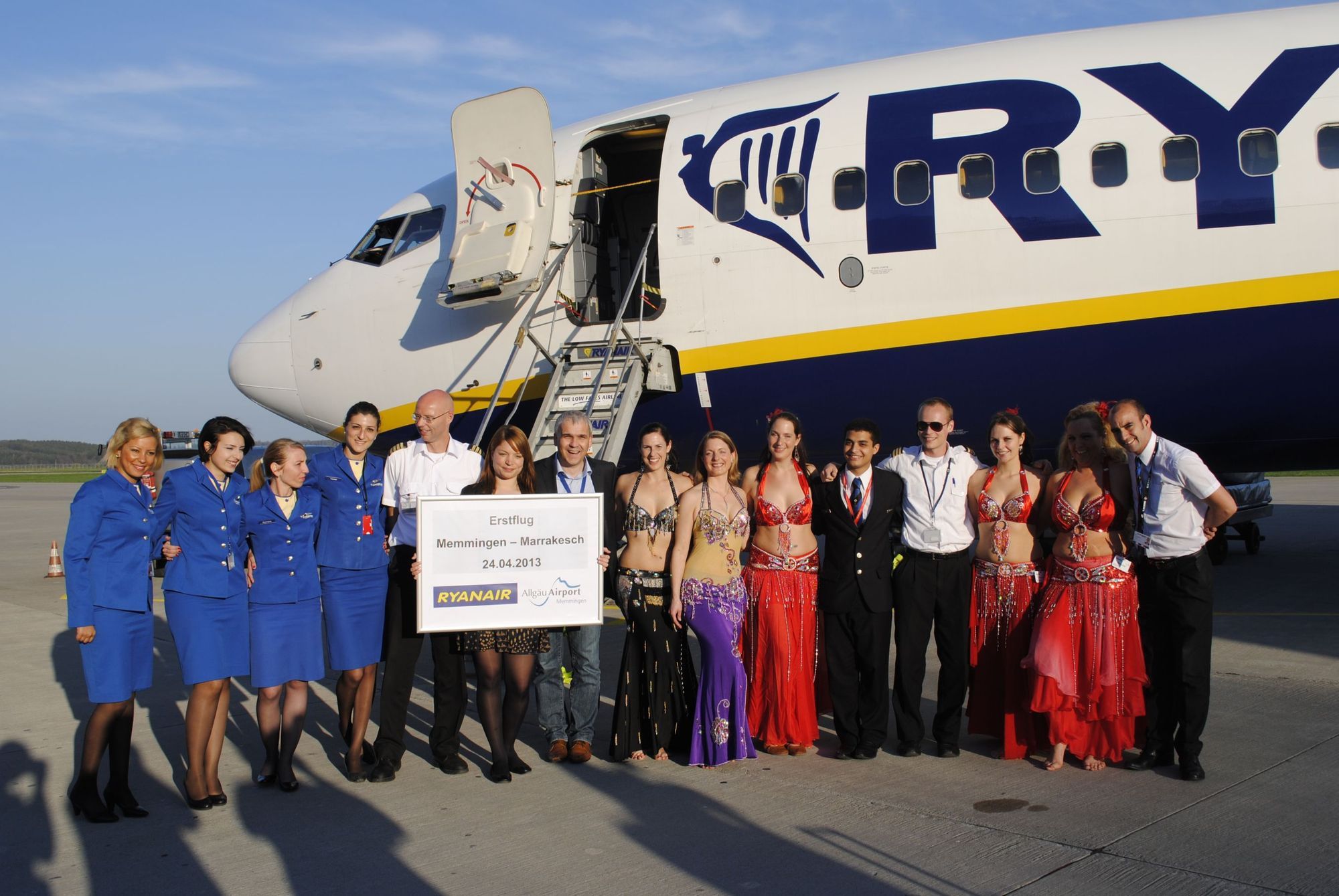 Die Flugziele von Ryanair werden immer sonniger - Heute Marokko und im Herbst die Kanaren, Foto: AllgäuAirport Memmingen