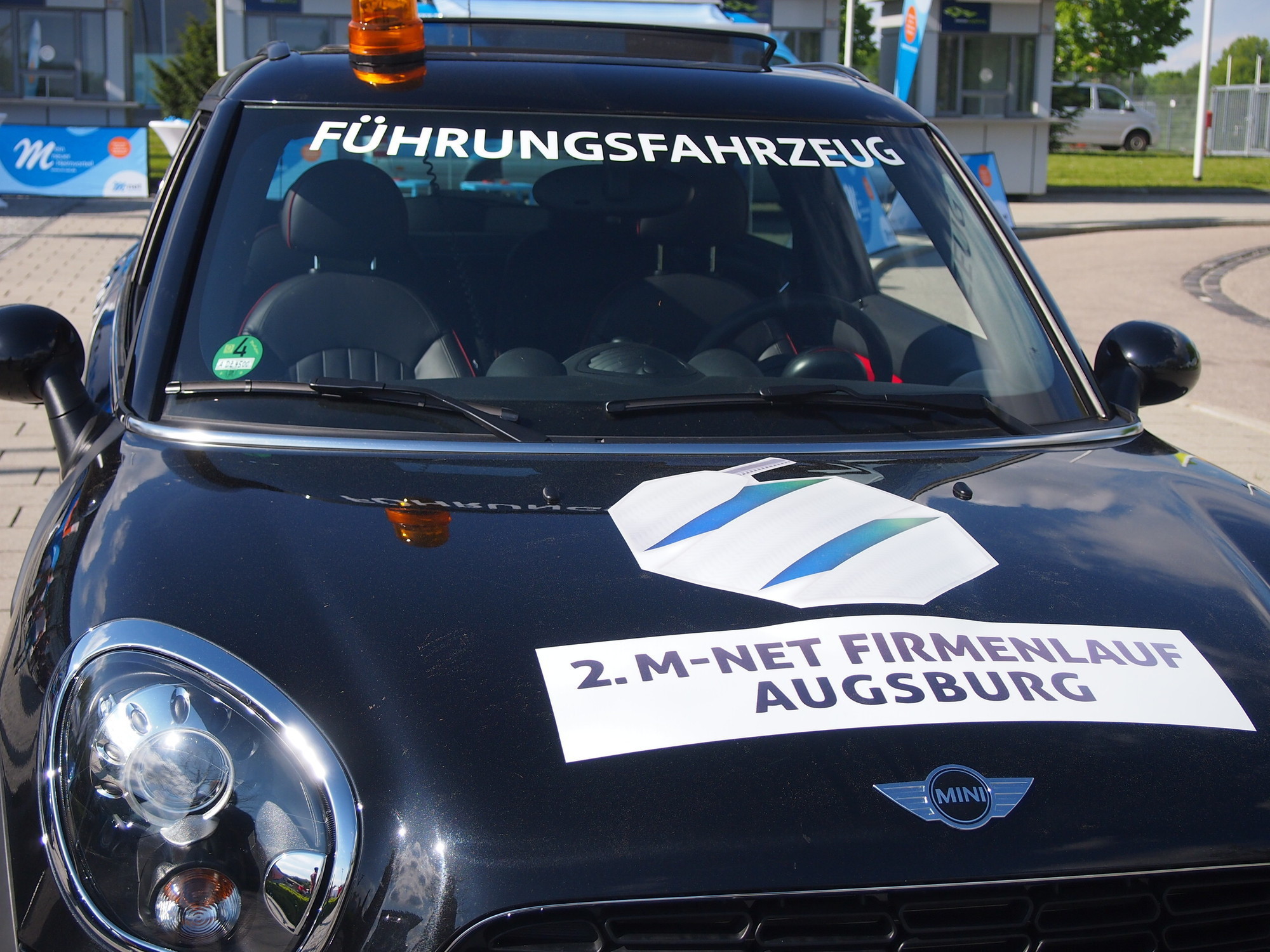 2. M-net Firmenlauf: Vor dem Lauf