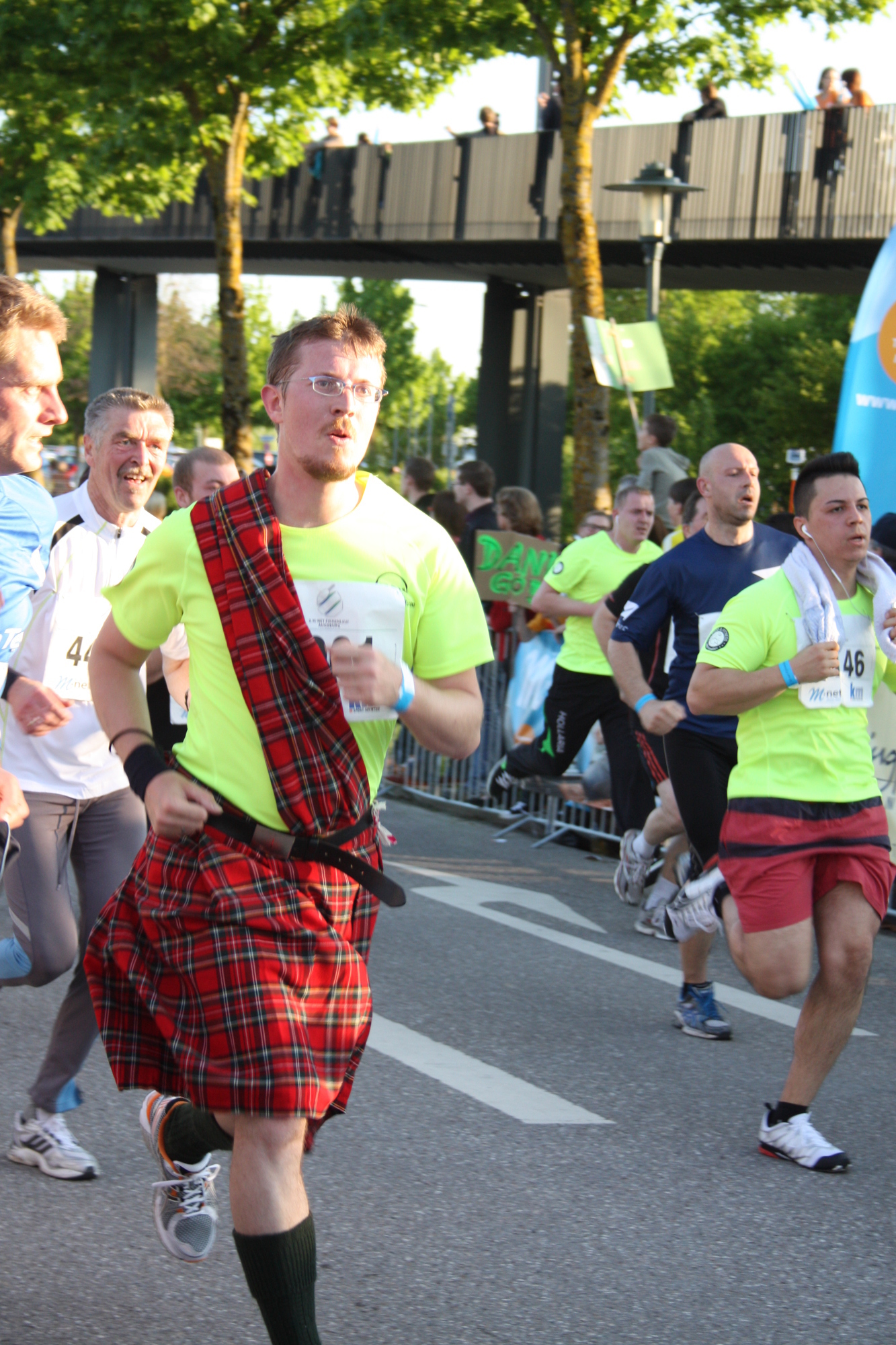 2. M-net Firmenlauf: Zieleinlauf
