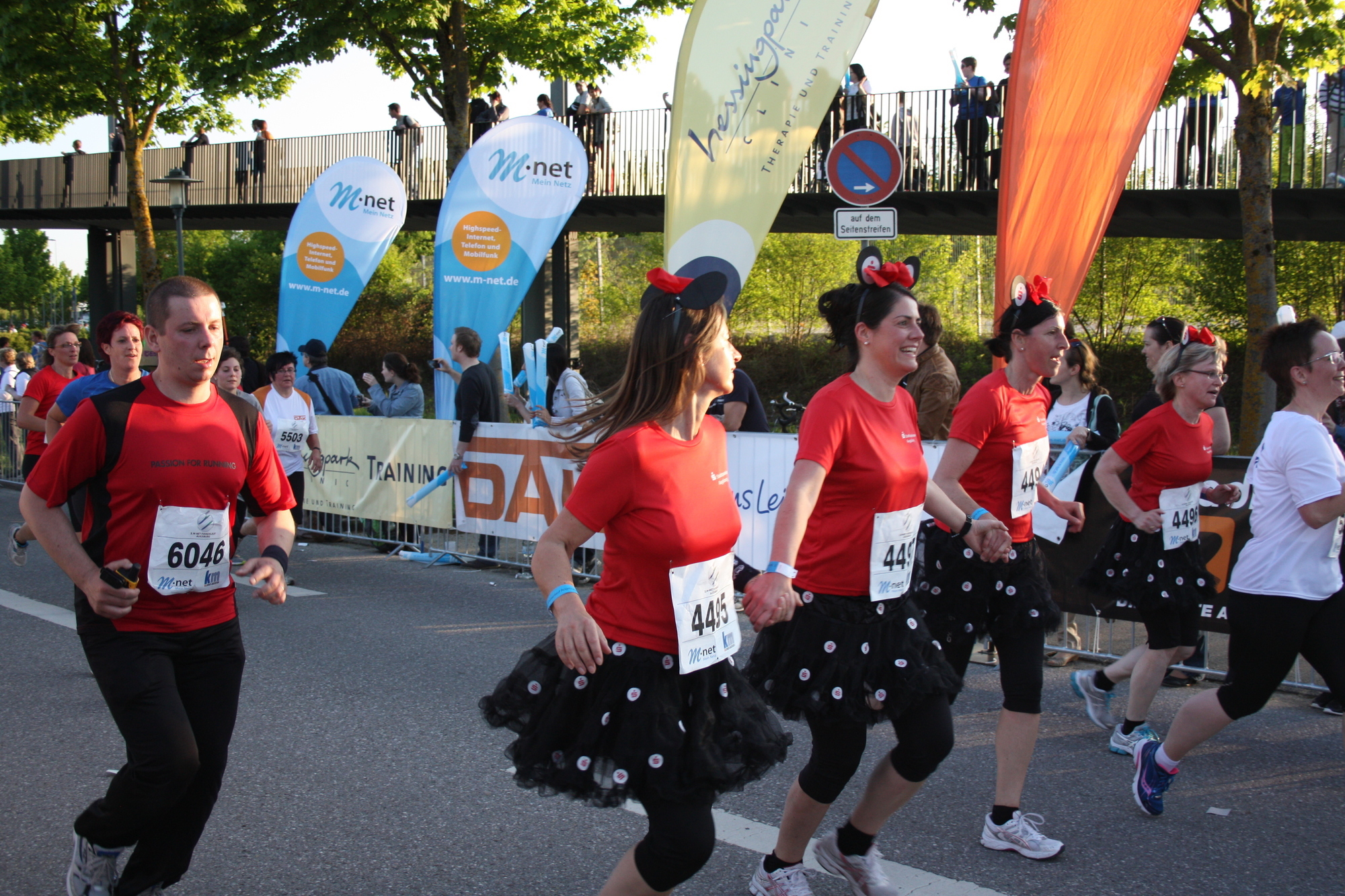 2. M-net Firmenlauf: Zieleinlauf