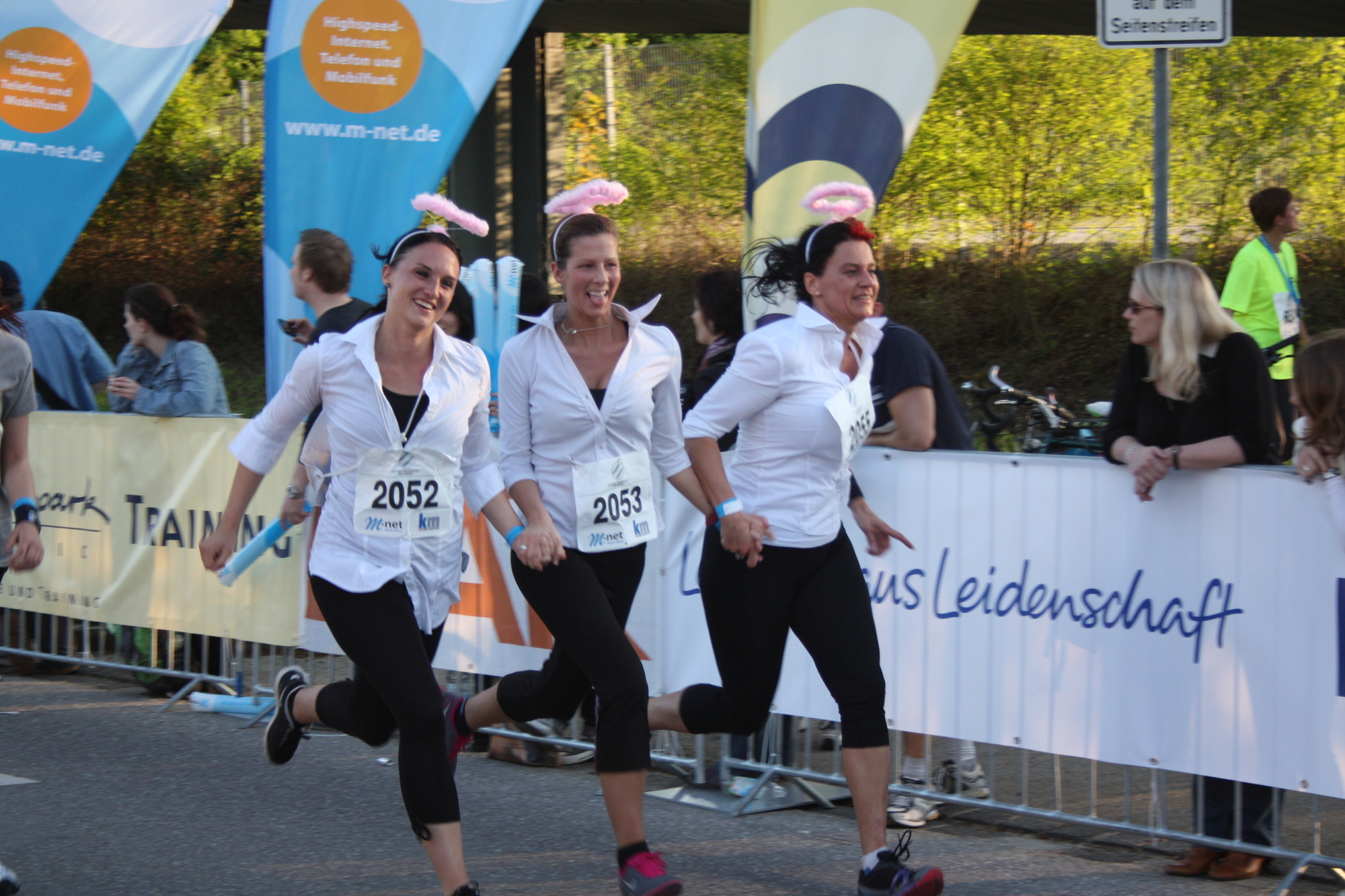 2. M-net Firmenlauf: Zieleinlauf