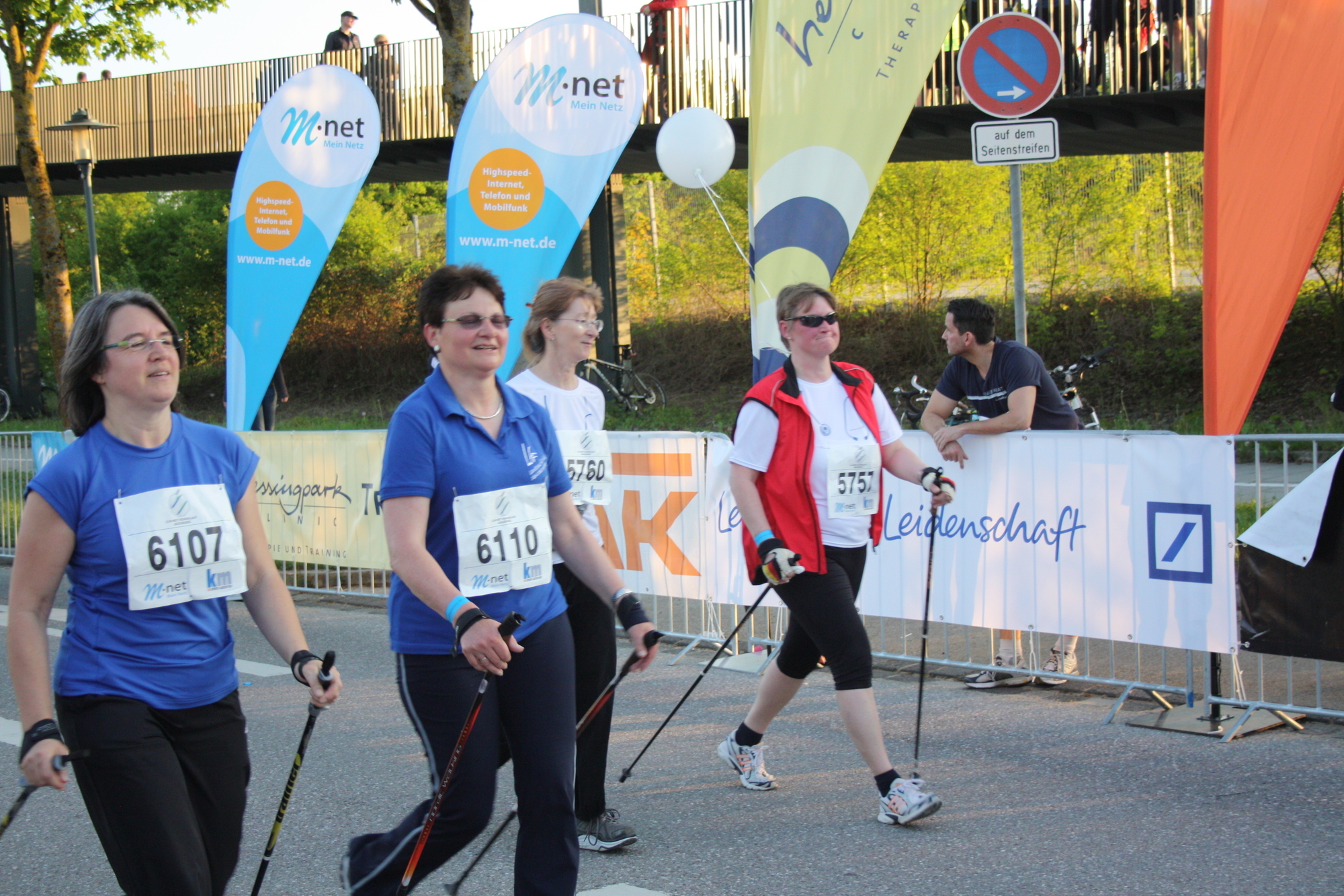 2. M-net Firmenlauf: Zieleinlauf